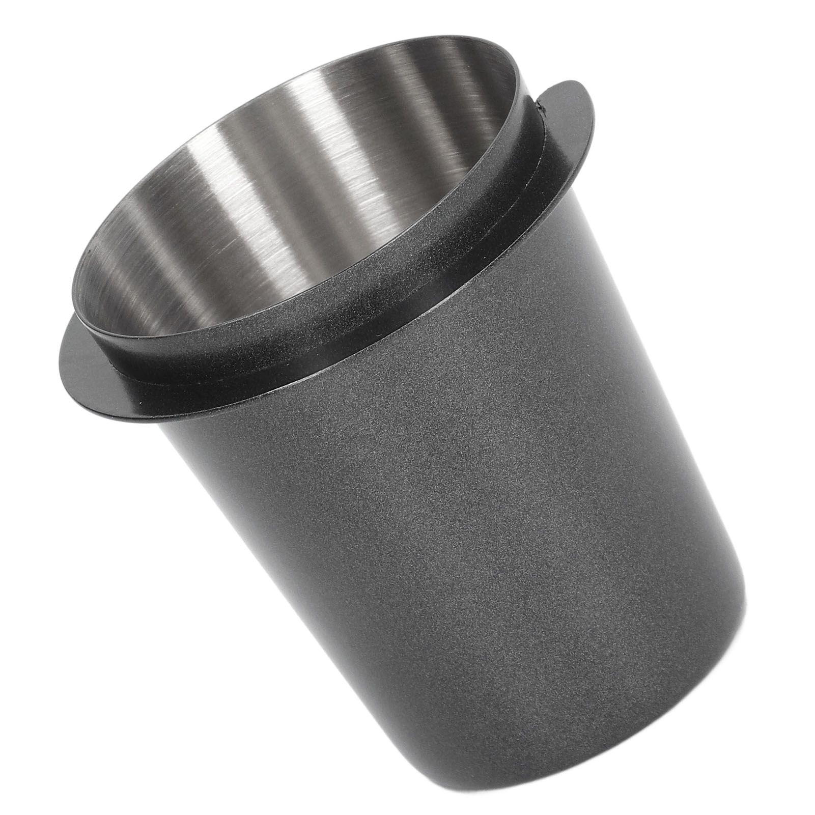 58mm Dosing Cup Stainless Steel Compatibility Polishing Coffee Dosing Cup Powder Feeder for Coffee Black - Image 7