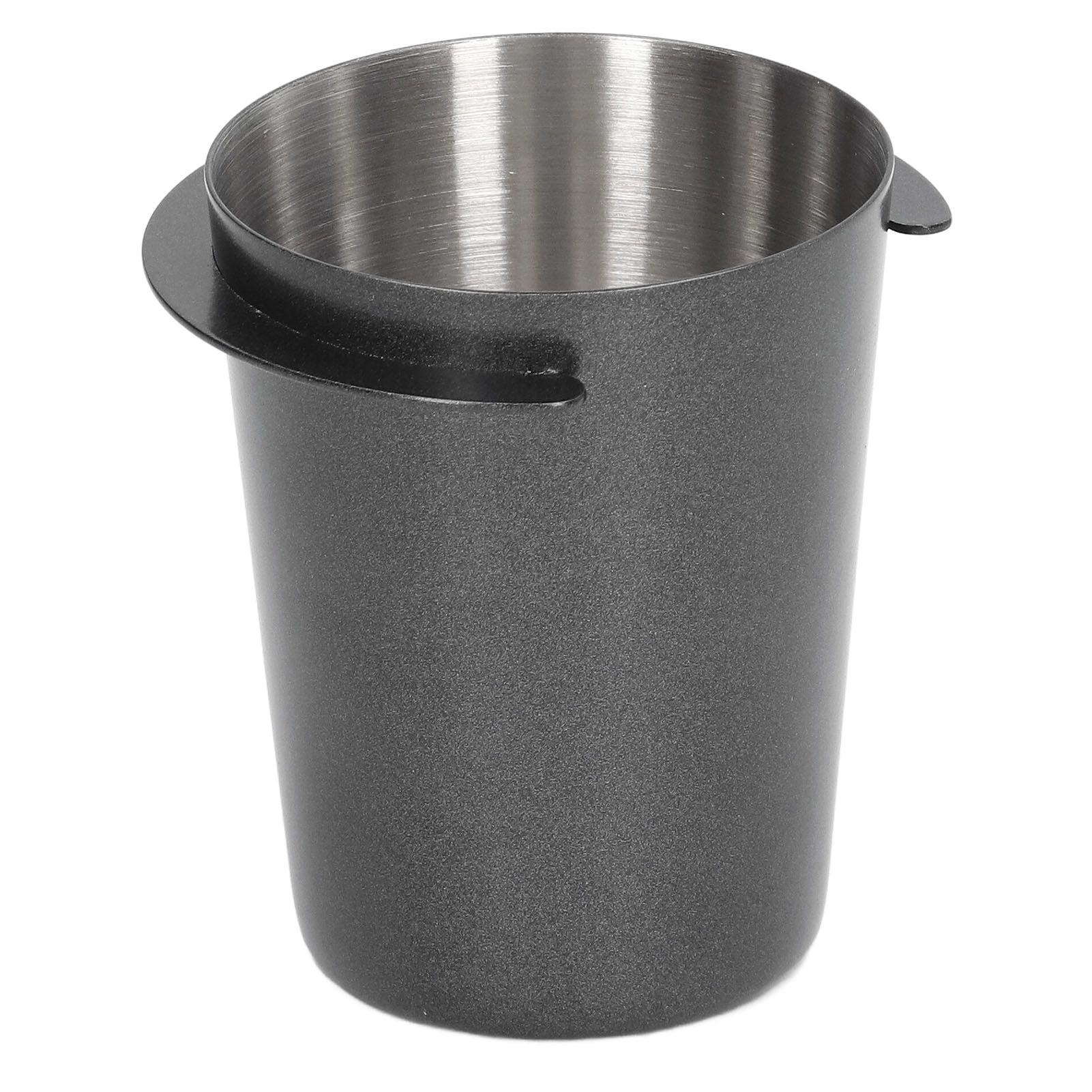 58mm Dosing Cup Stainless Steel Compatibility Polishing Coffee Dosing Cup Powder Feeder for Coffee Black - Image 8
