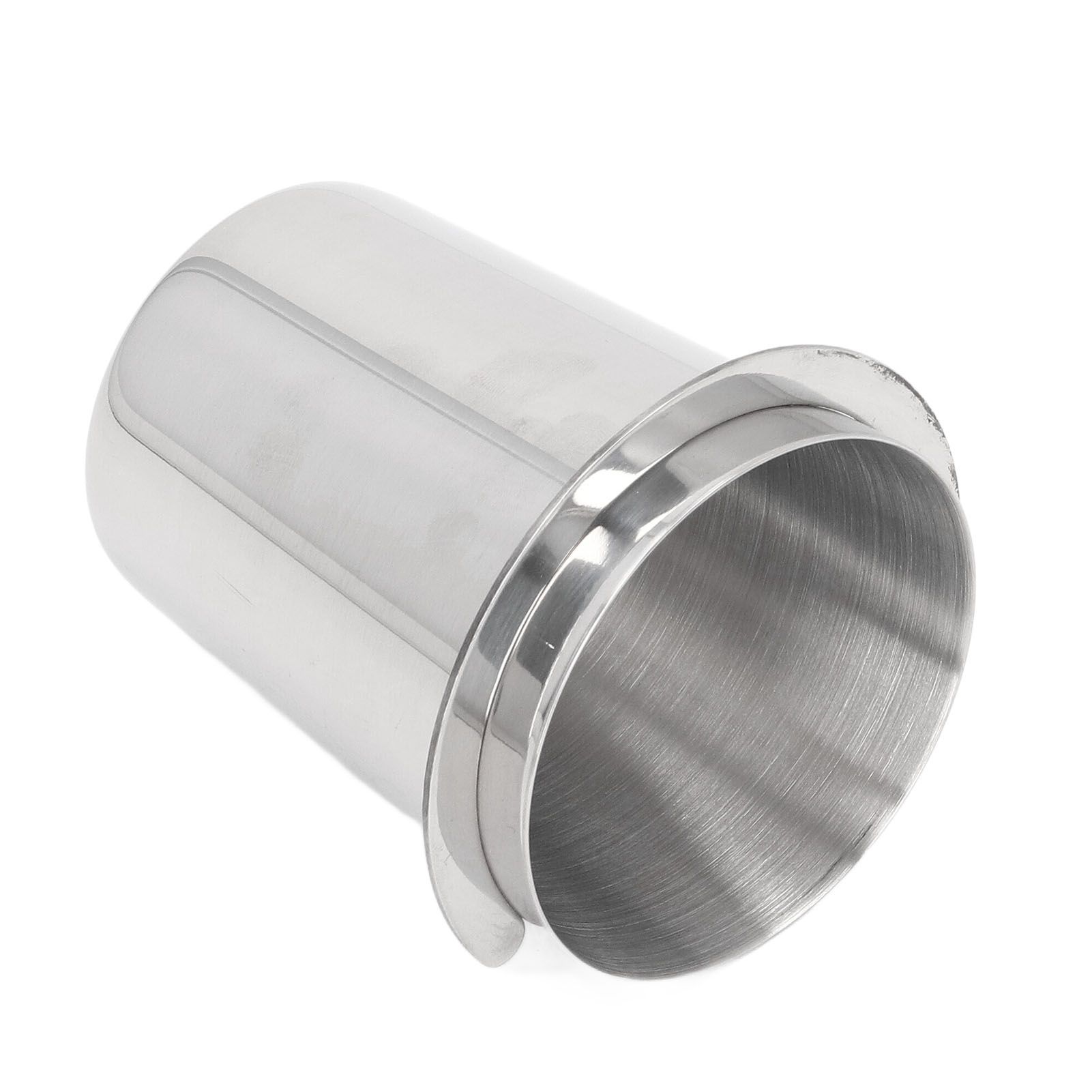 58mm Dosing Cup Stainless Steel Compatibility Polishing Coffee Dosing Cup Powder Feeder for Coffee Silver - Image 6