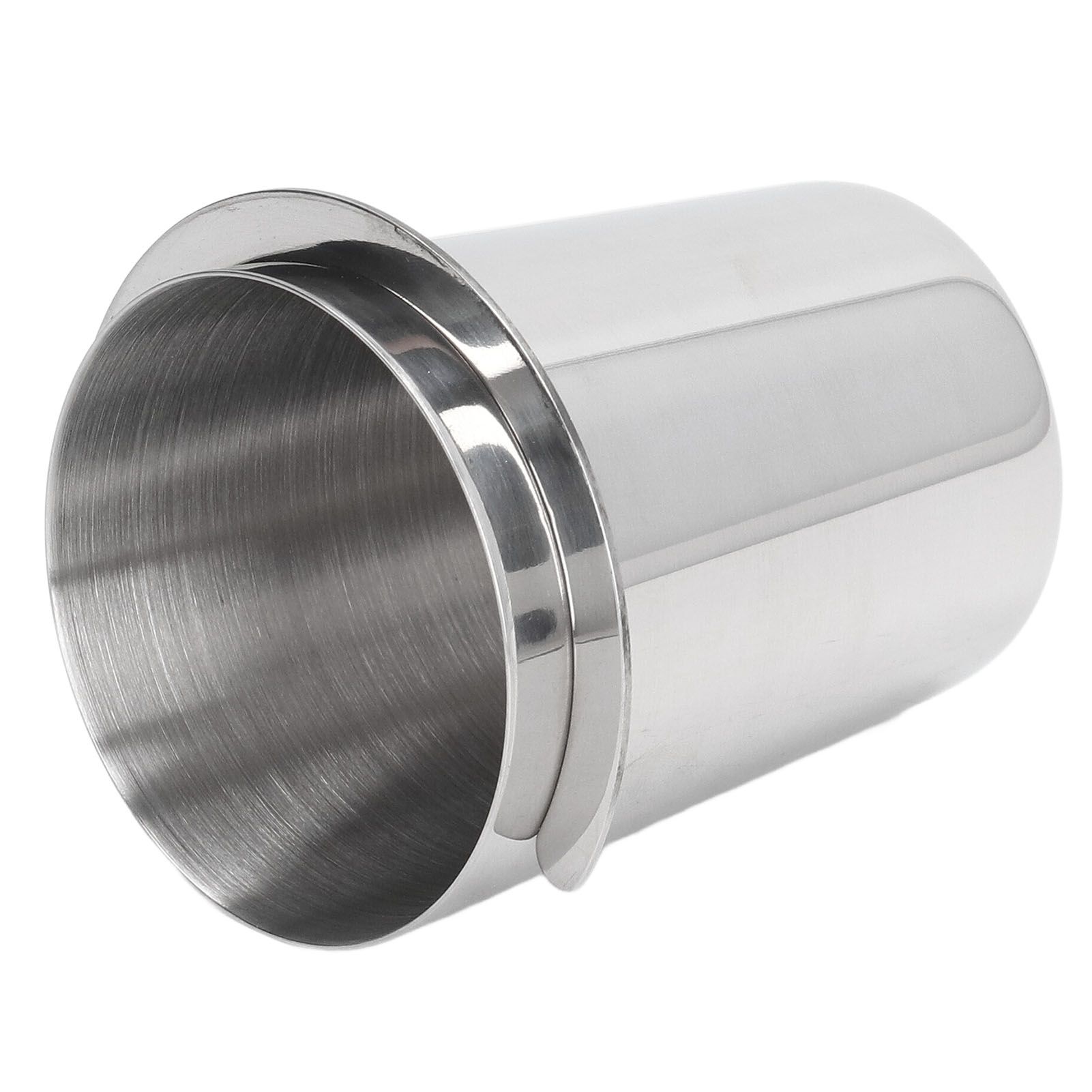58mm Dosing Cup Stainless Steel Compatibility Polishing Coffee Dosing Cup Powder Feeder for Coffee Silver - Image 7