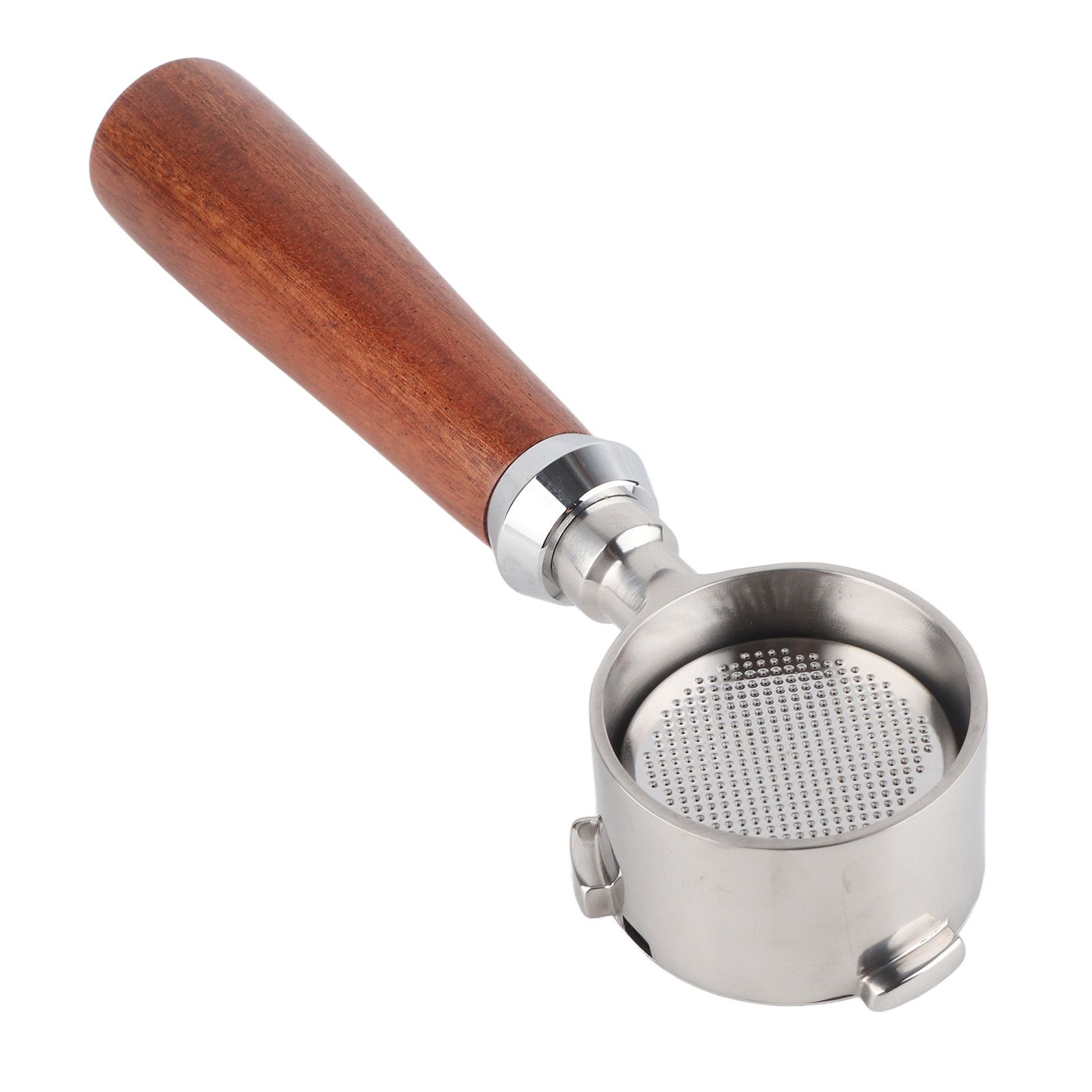 3 Ears Coffee Bottomless Portafilter Removable Stainless Steel Coffee Portafilter Replacement Parts 51mm / 2in - Image 2