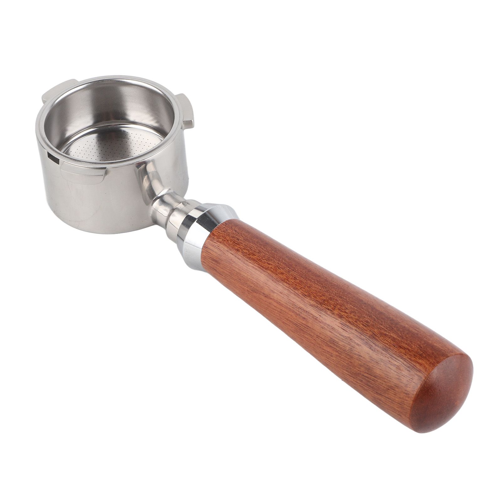 3 Ears Coffee Bottomless Portafilter Removable Stainless Steel Coffee Portafilter Replacement Parts 51mm / 2in - Image 8