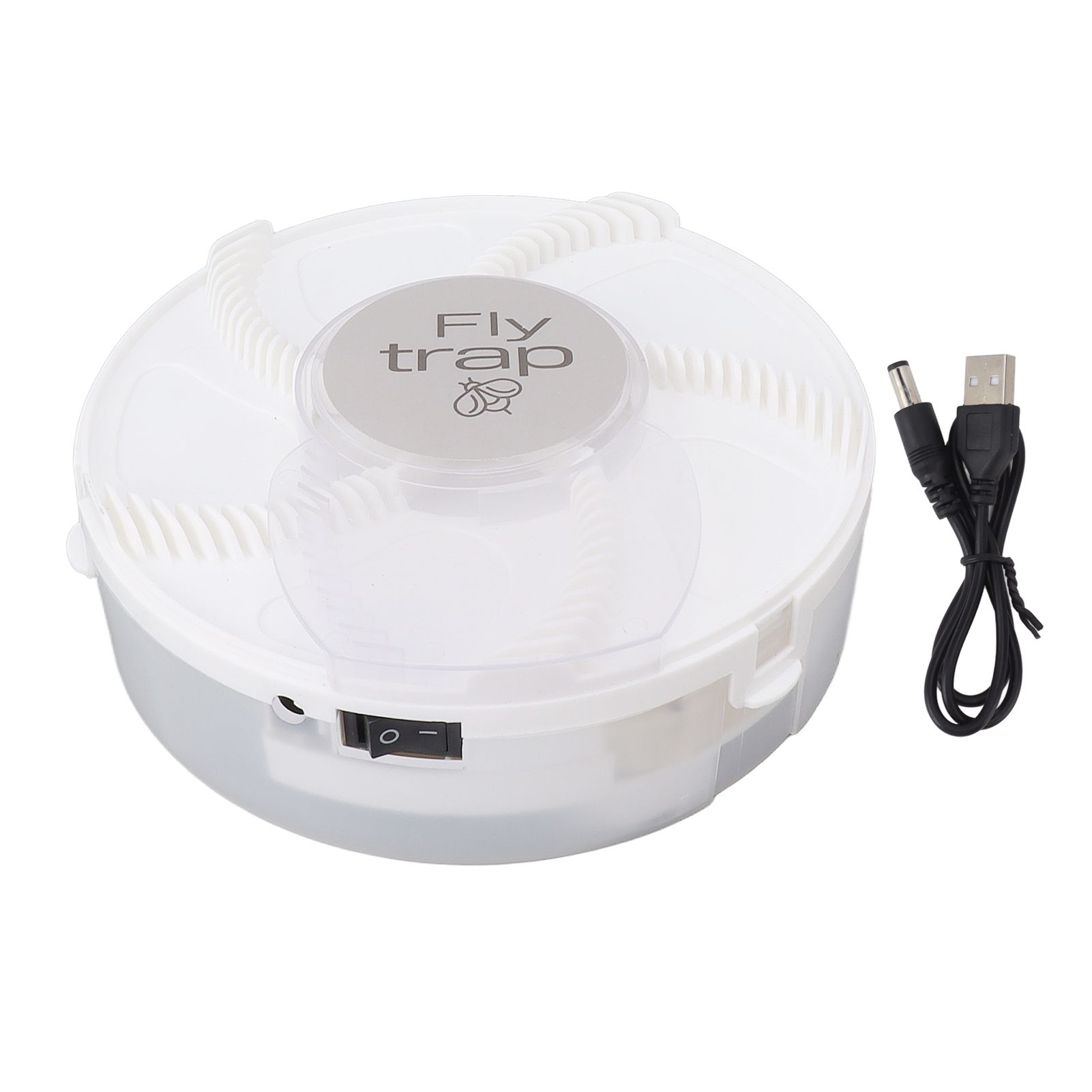 Electric Fly Trap Automatic USB Charging Quiet Detachable Flytrap Flycatcher for Restaurant Kitchen - Image 1