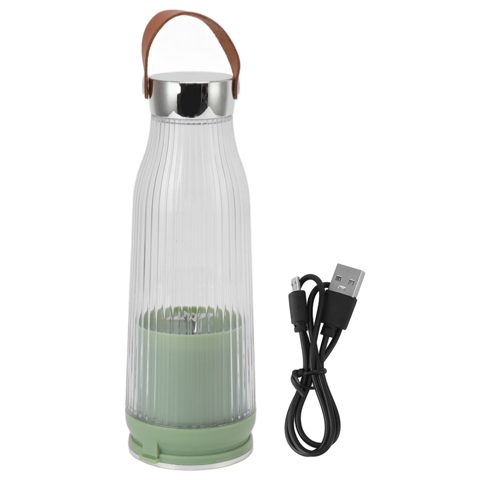 Portable Blender 380ml Stainless Steel Blade Detachable USB Charge 1300mAh Travel Blender for Kitchen Office Outdoor - Image 1