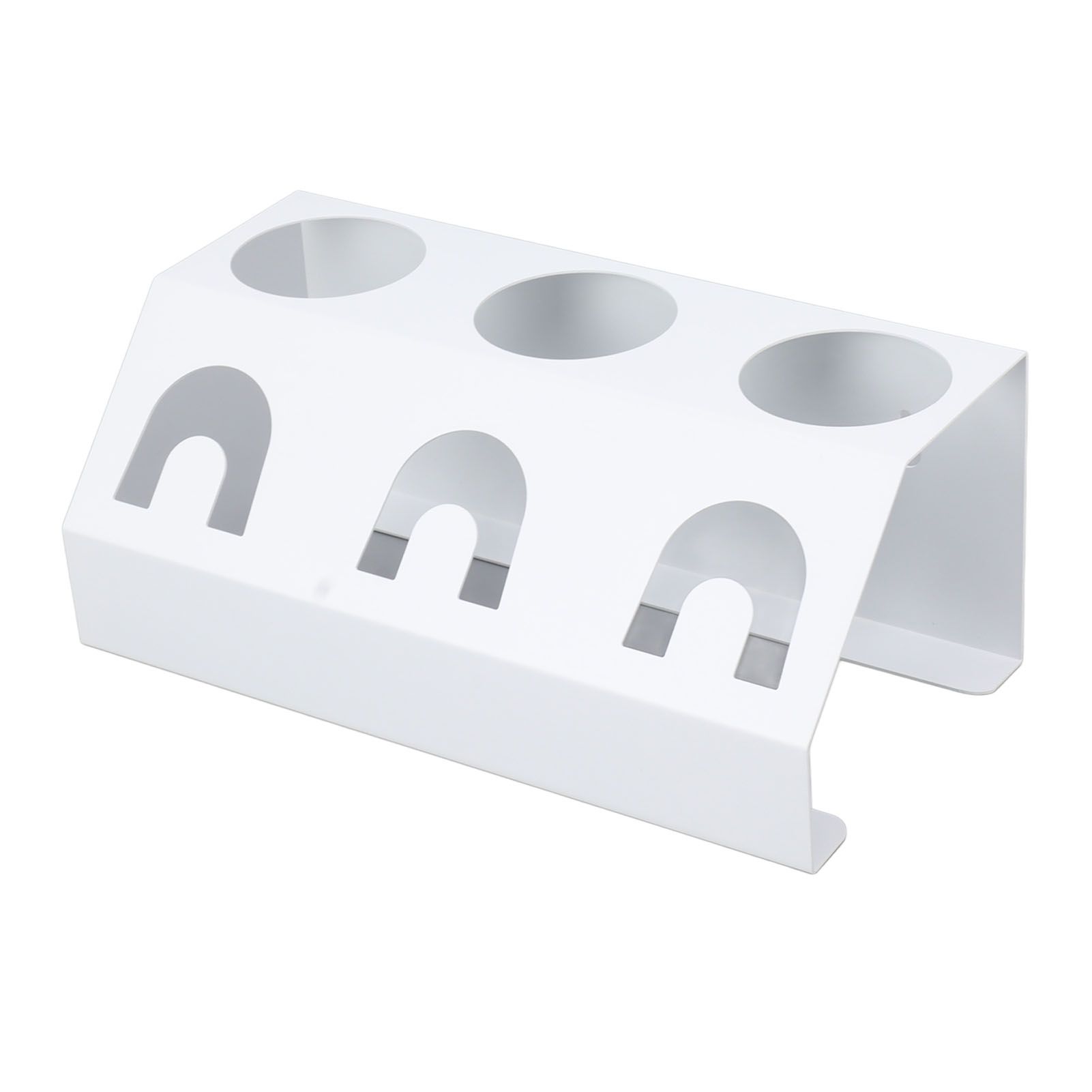 Soda Bottle Holder 3 Holes Soda Bottle Draining Stand Soda Accessories With Silicone Pad White - Image 5