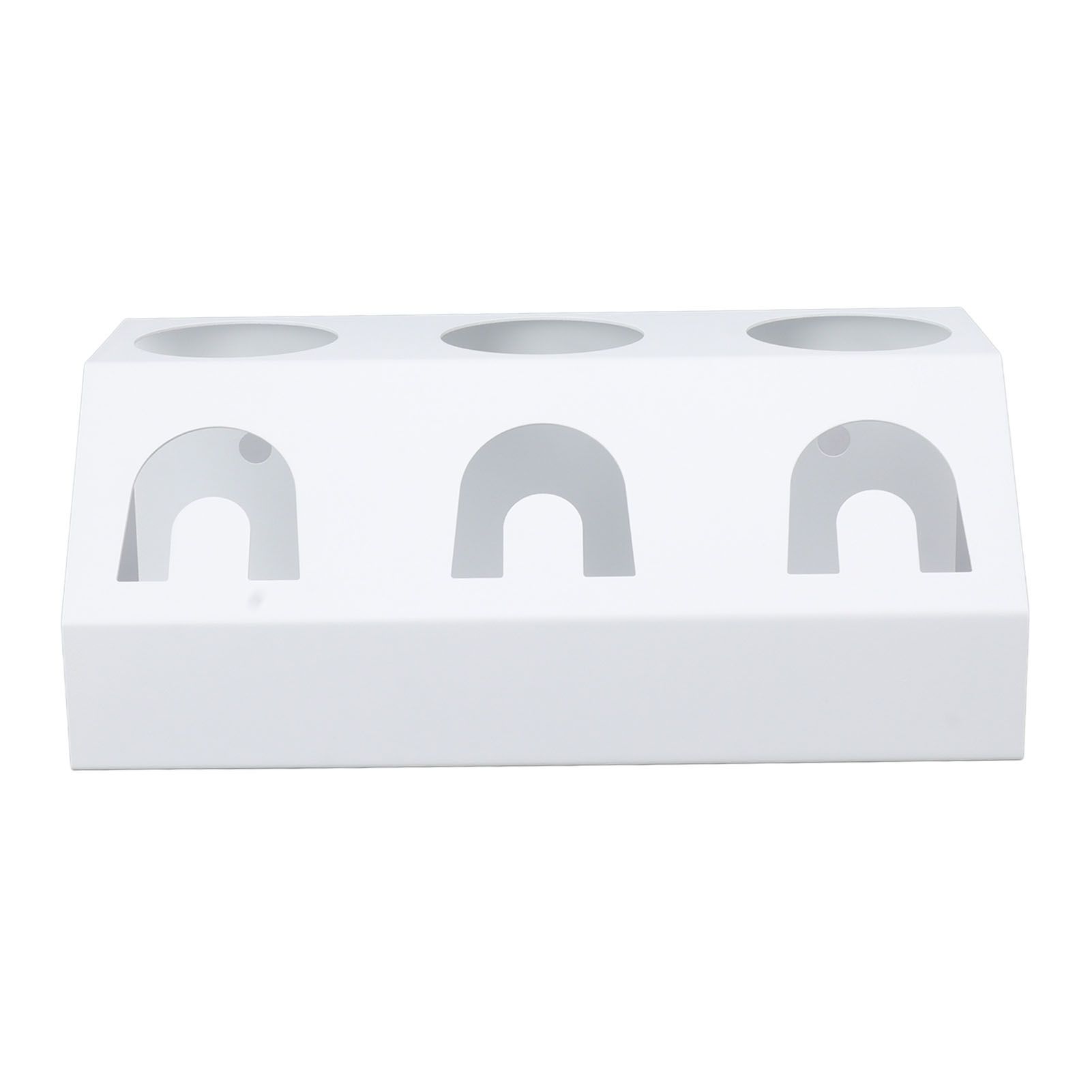 Soda Bottle Holder 3 Holes Soda Bottle Draining Stand Soda Accessories With Silicone Pad White - Image 7