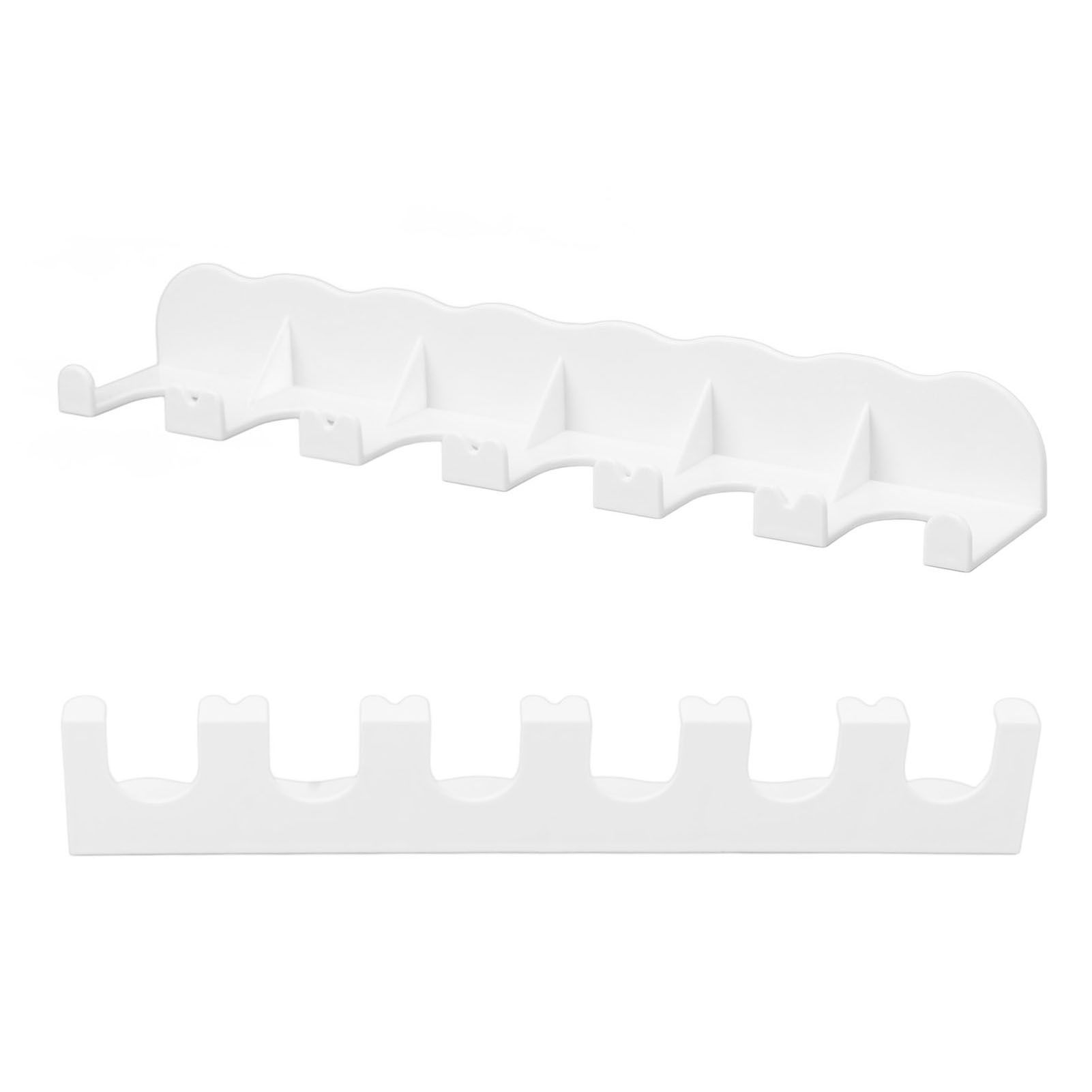 Food Pouch Hanger ABS 6 Holes Food Pouch Hanger Organizer for Round Helicopter Lid Type Yogurt Bottle - Image 4