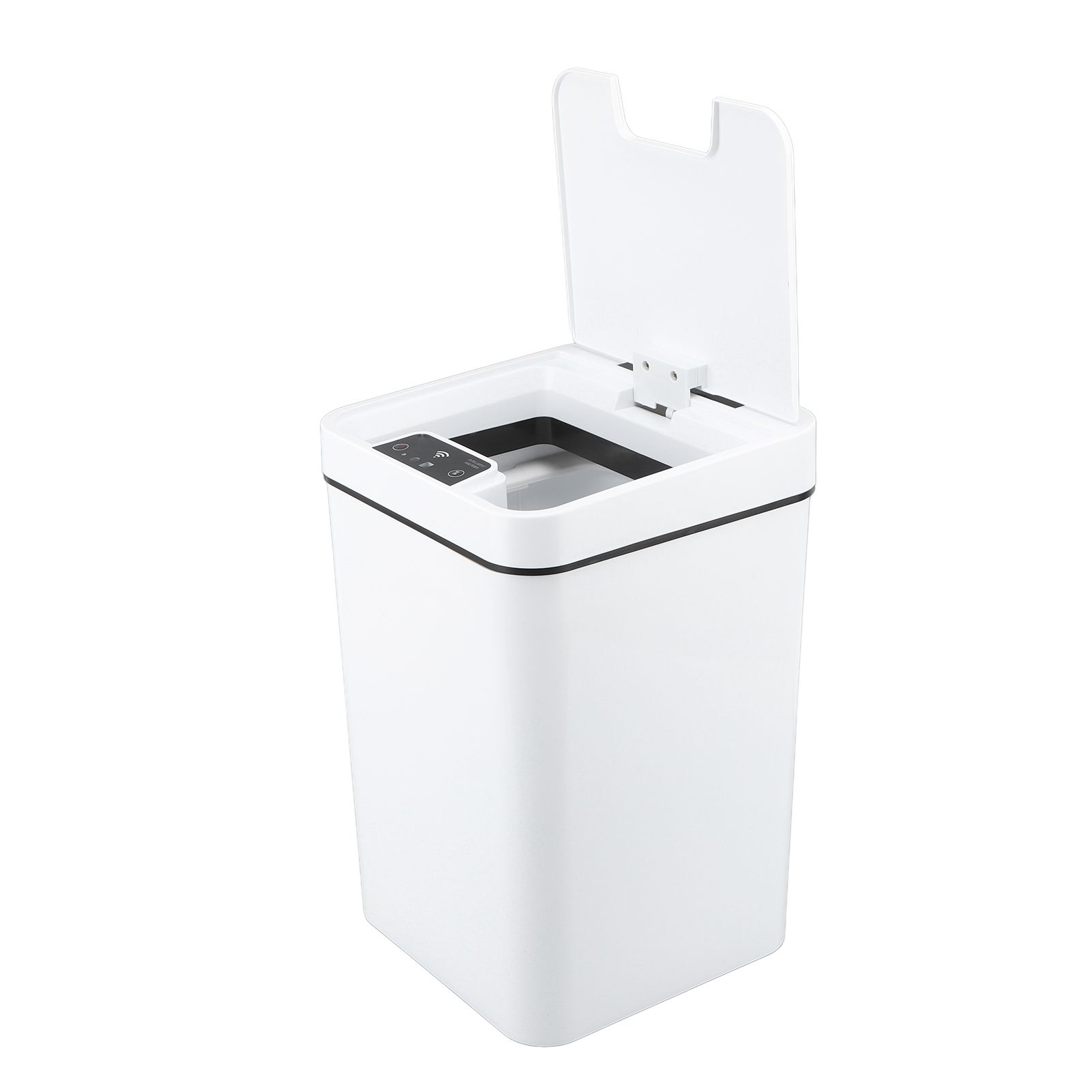 Smart Trash Can 18L PP Plastic Motion Sensor Battery Type Automatic Touchless Garbage Bin for Bathroom Hotel Office - Image 3