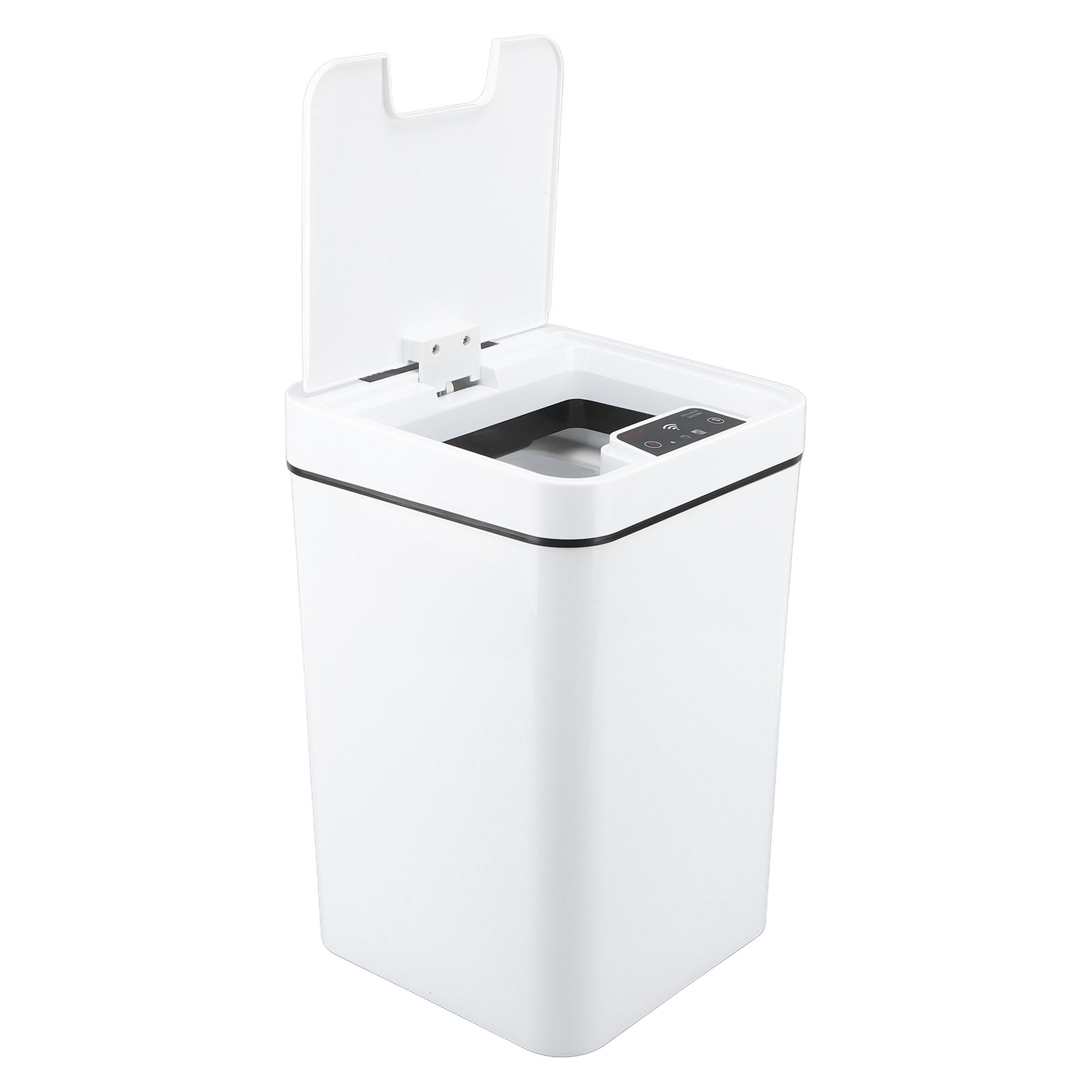 Smart Trash Can 18L PP Plastic Motion Sensor Battery Type Automatic Touchless Garbage Bin for Bathroom Hotel Office - Image 4