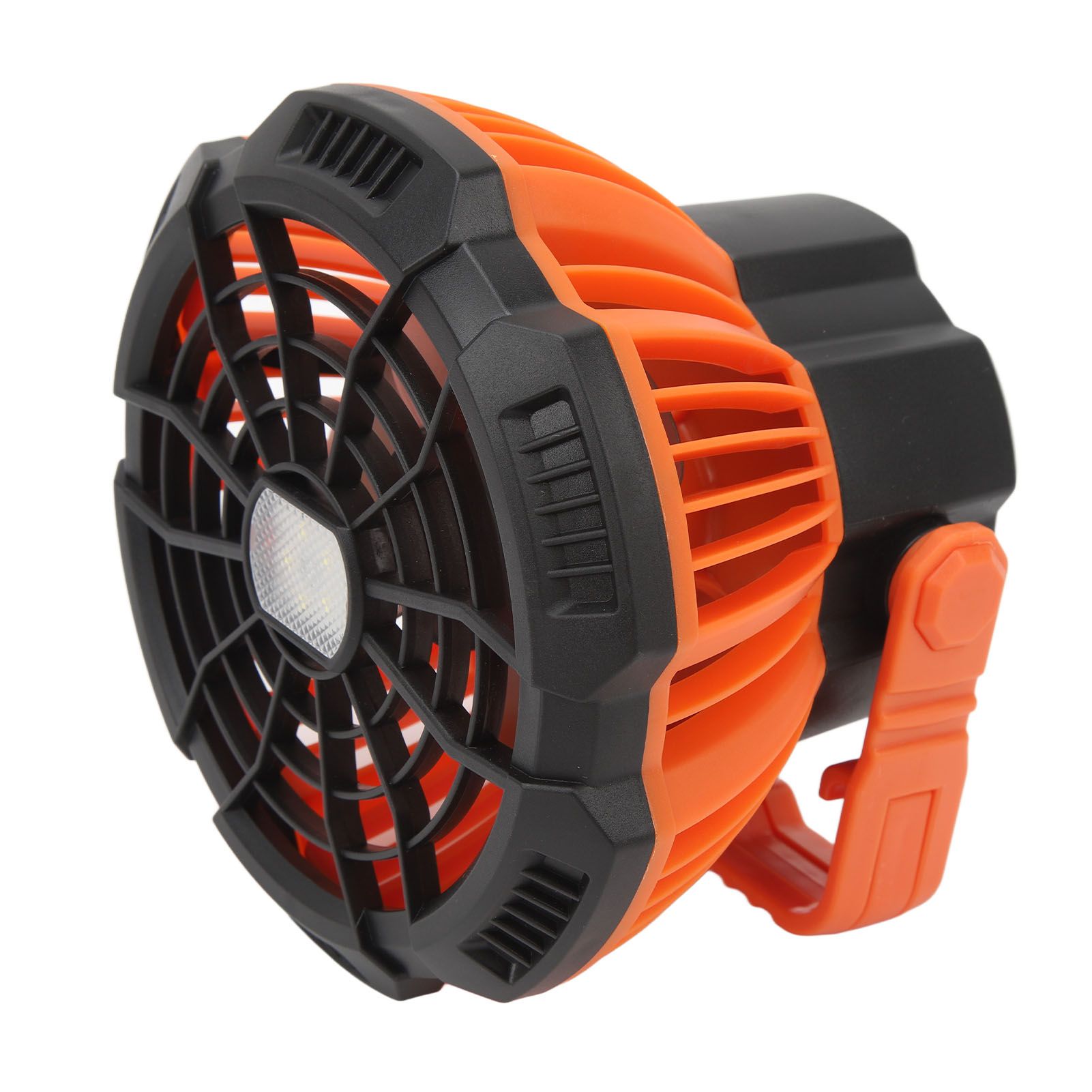 Outdoor Tent Fan Remote Control Hangable Fan with LED Light Battery Operated USB Rechargeable Fan for Hiking BBQ Travel Fishing - Image 2
