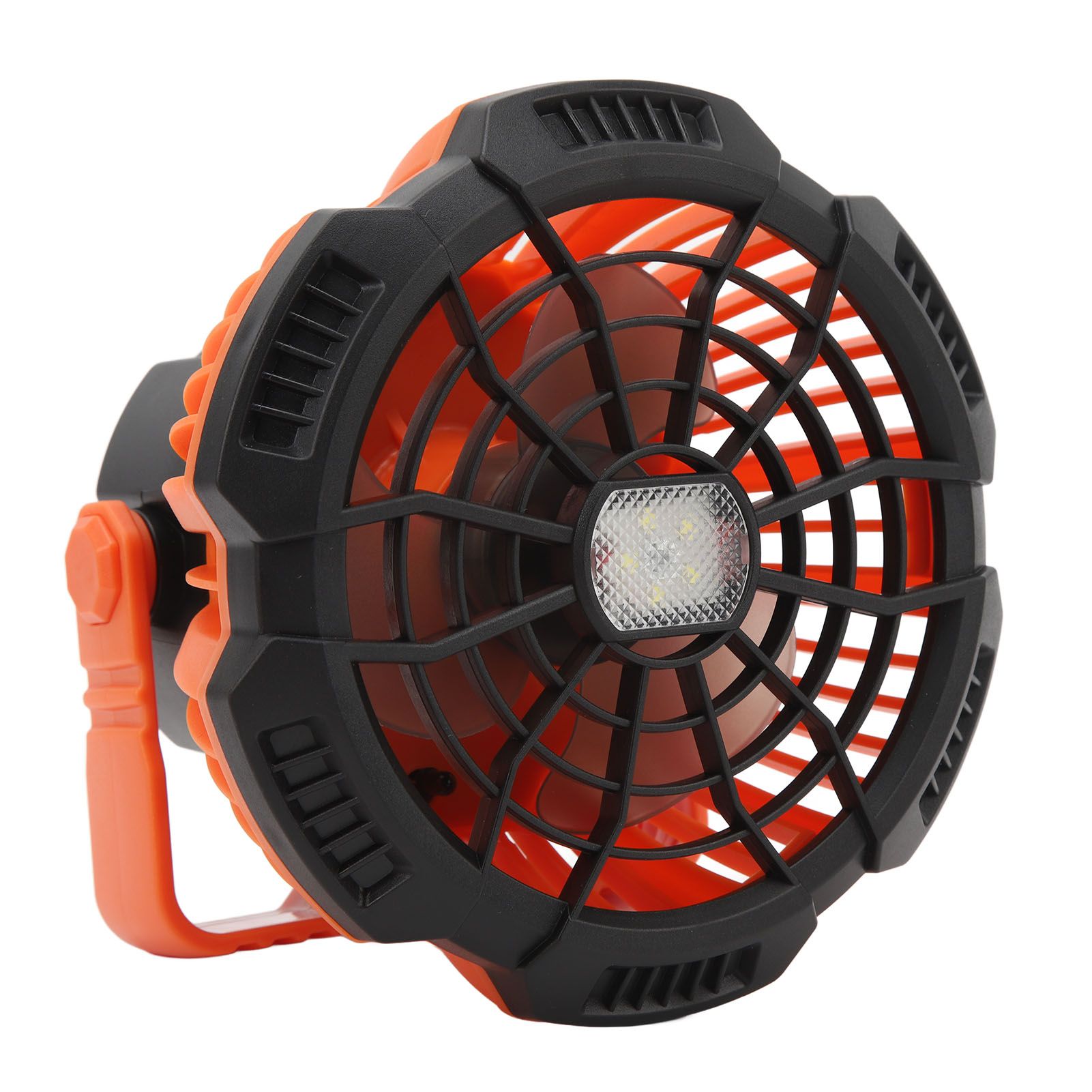 Outdoor Tent Fan Remote Control Hangable Fan with LED Light Battery Operated USB Rechargeable Fan for Hiking BBQ Travel Fishing - Image 5