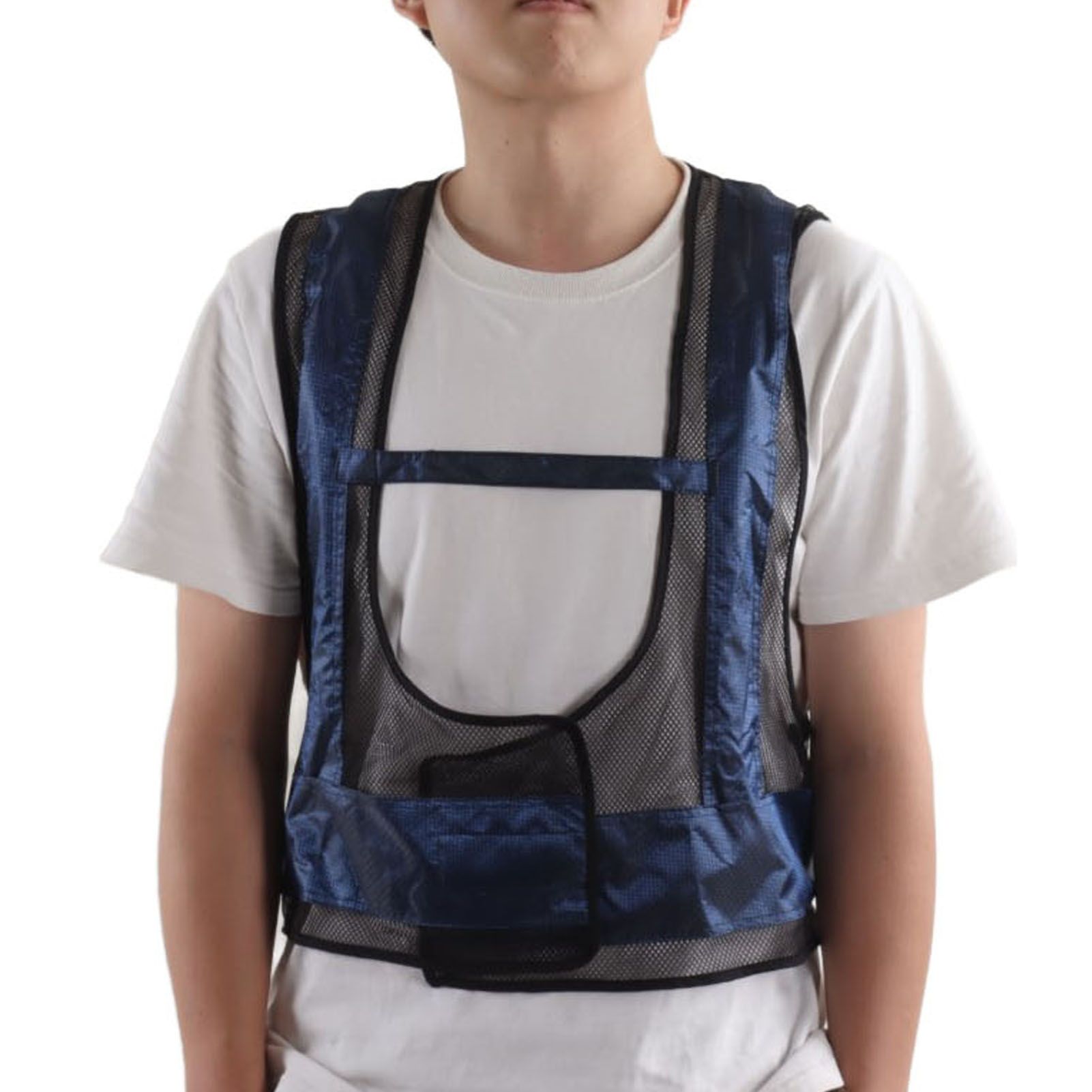 Air Conditioner Waistcoat Reduce Temperature Compressed Air Cooling Welding Vest with Belt Free Size - Image 7