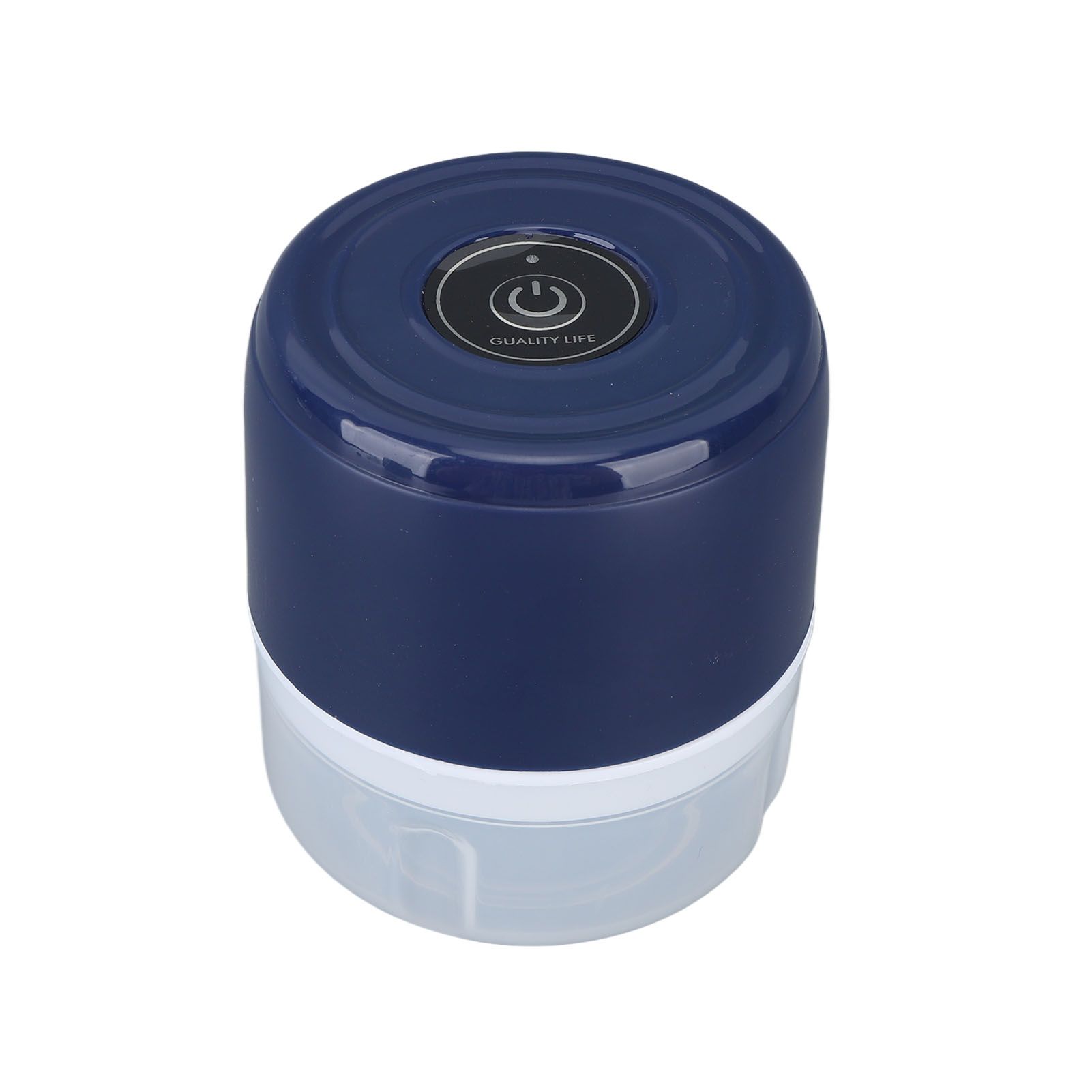 Electric Garlic Chopper Mini Cordless Waterproof Portable Food Processor for Onions Ginger Camping 100ml USB Charging 5V Blue - Image 7