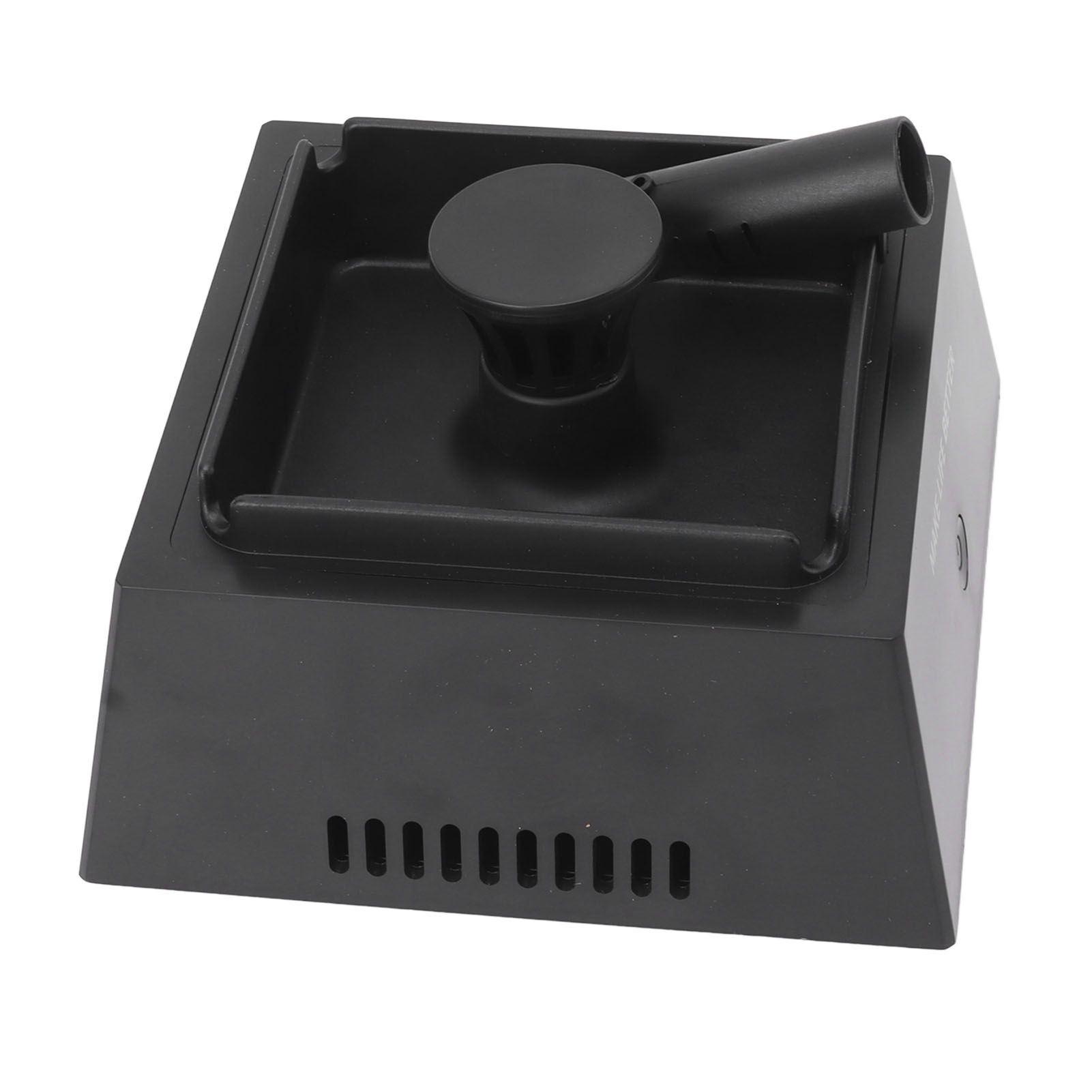 Smokeless Ashtray ABS Multifunctional Electronic USB Rechargeable Ash Tray for Home and Office Black - Image 2