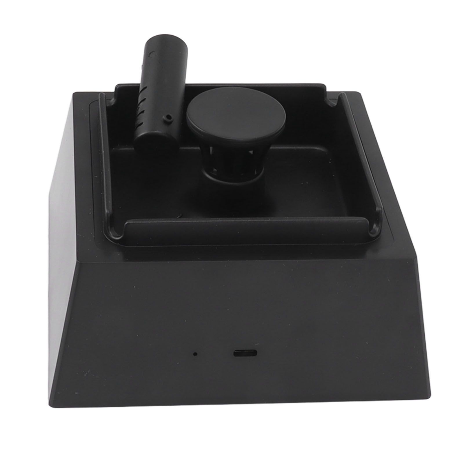 Smokeless Ashtray ABS Multifunctional Electronic USB Rechargeable Ash Tray for Home and Office Black - Image 4