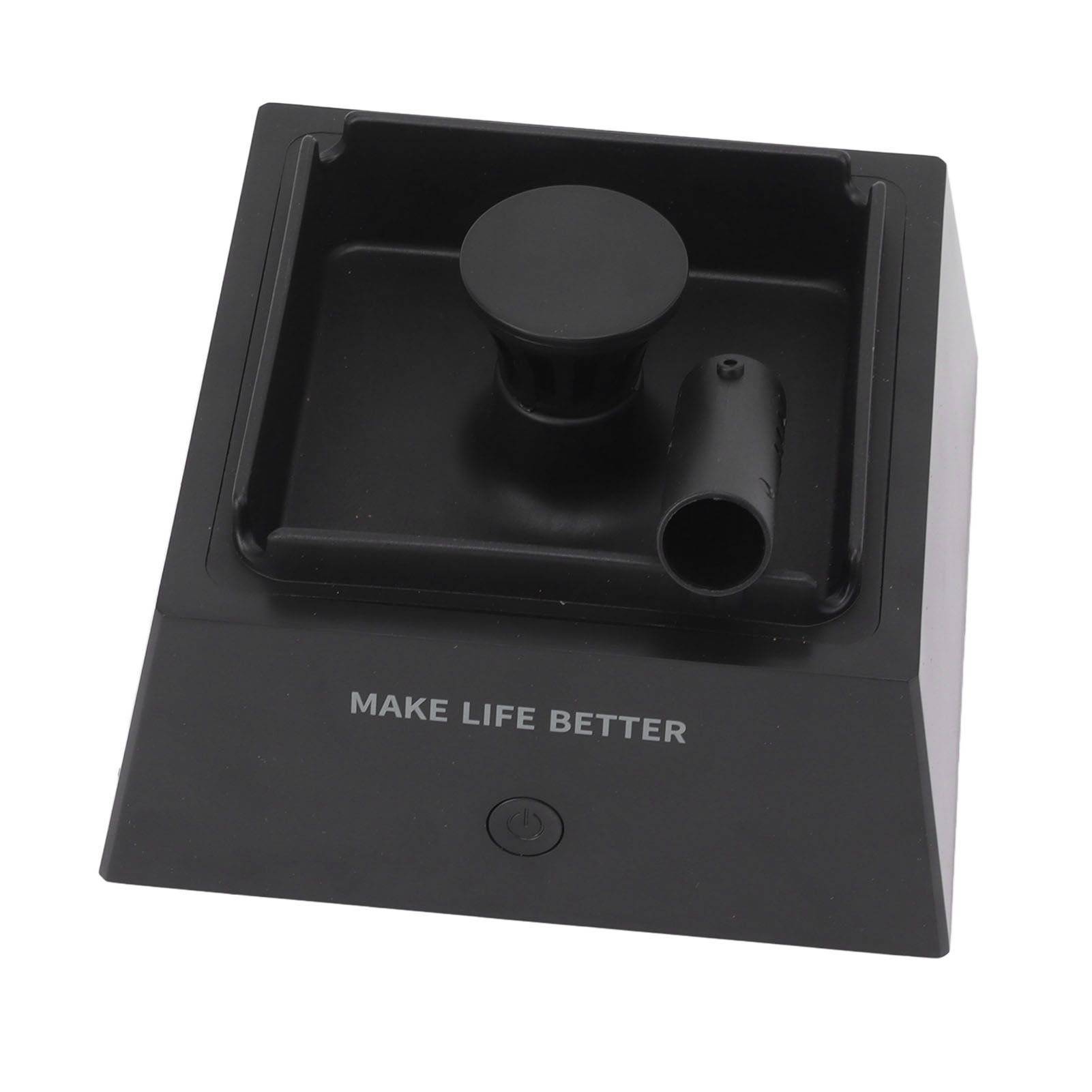 Smokeless Ashtray ABS Multifunctional Electronic USB Rechargeable Ash Tray for Home and Office Black - Image 7