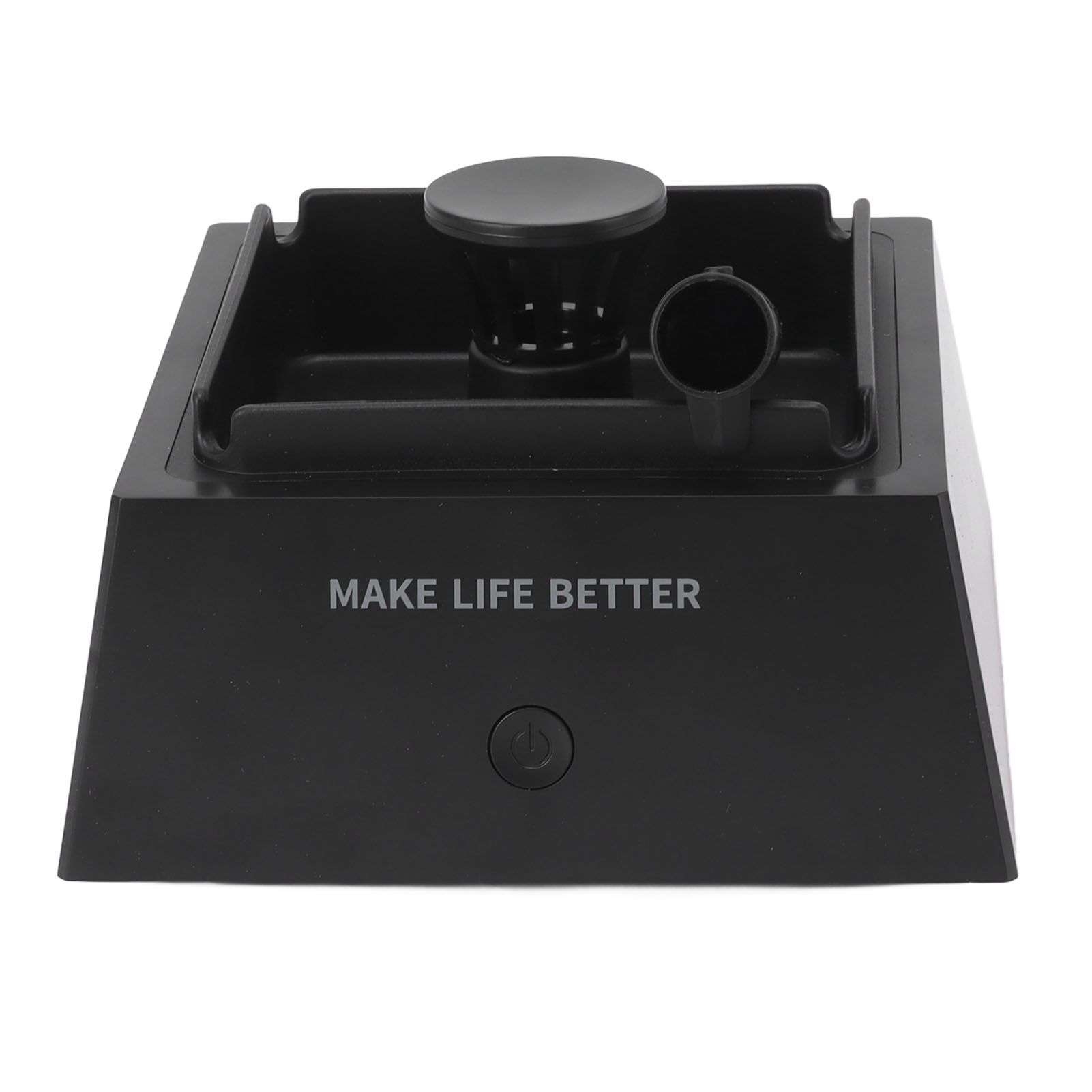 Smokeless Ashtray ABS Multifunctional Electronic USB Rechargeable Ash Tray for Home and Office Black - Image 8