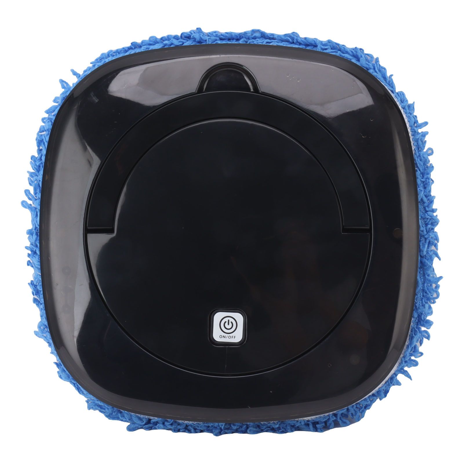 Automatic Floor Mopping Robot Mopping Robot with Water Tank Vacuum and Mop Cleaning Robot Black - Image 2