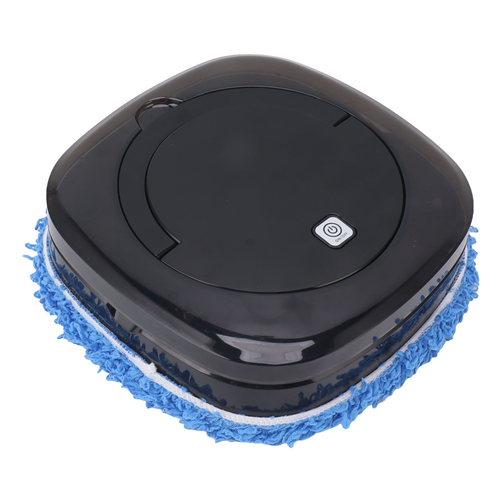 Automatic Floor Mopping Robot Mopping Robot with Water Tank Vacuum and Mop Cleaning Robot Black - Image 6
