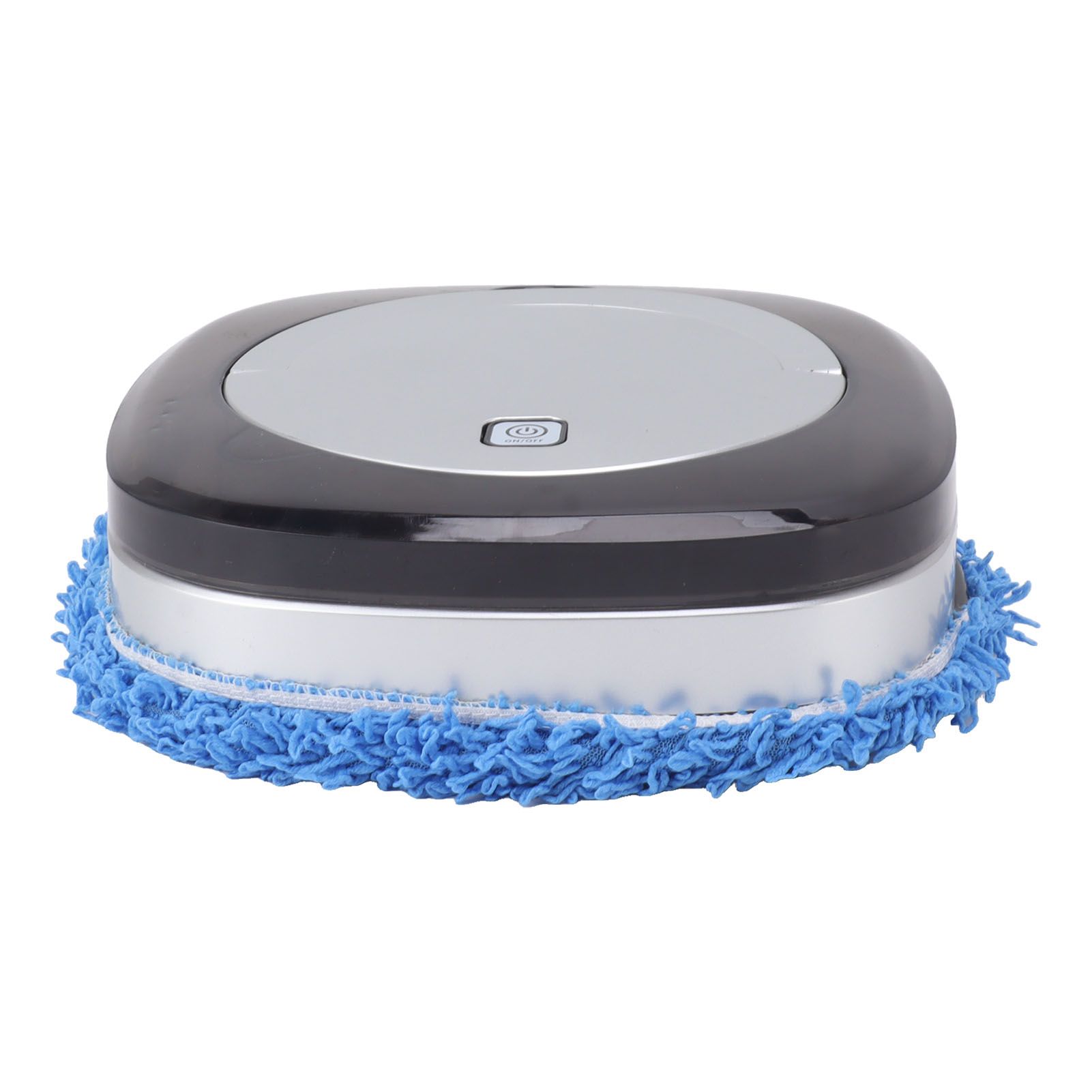 Automatic Floor Mopping Robot Mopping Robot with Water Tank Vacuum and Mop Cleaning Robot Silver - Image 3