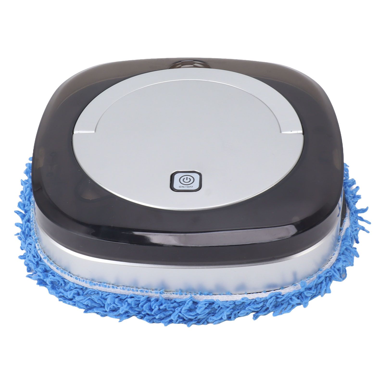 Automatic Floor Mopping Robot Mopping Robot with Water Tank Vacuum and Mop Cleaning Robot Silver - Image 4