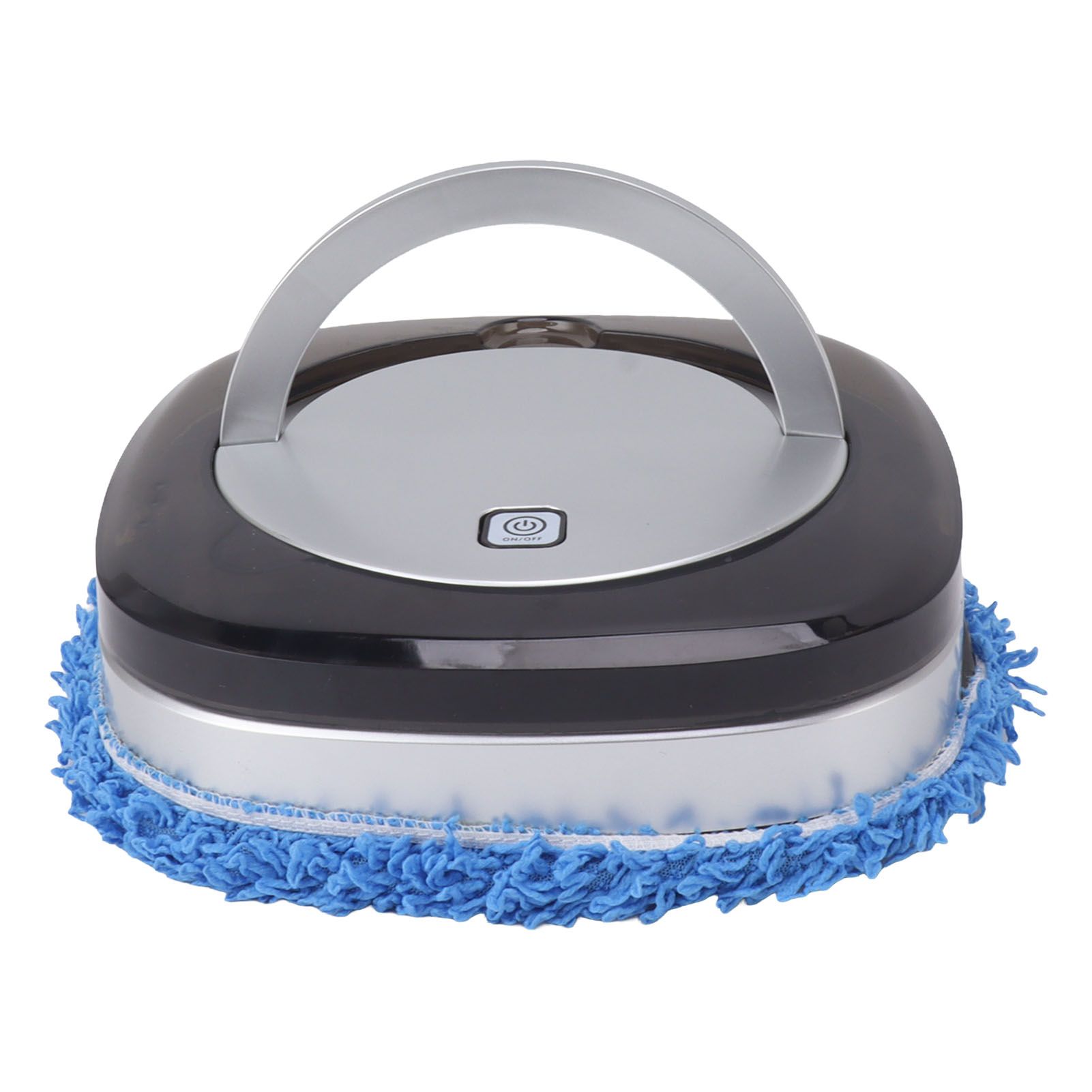 Automatic Floor Mopping Robot Mopping Robot with Water Tank Vacuum and Mop Cleaning Robot Silver - Image 5