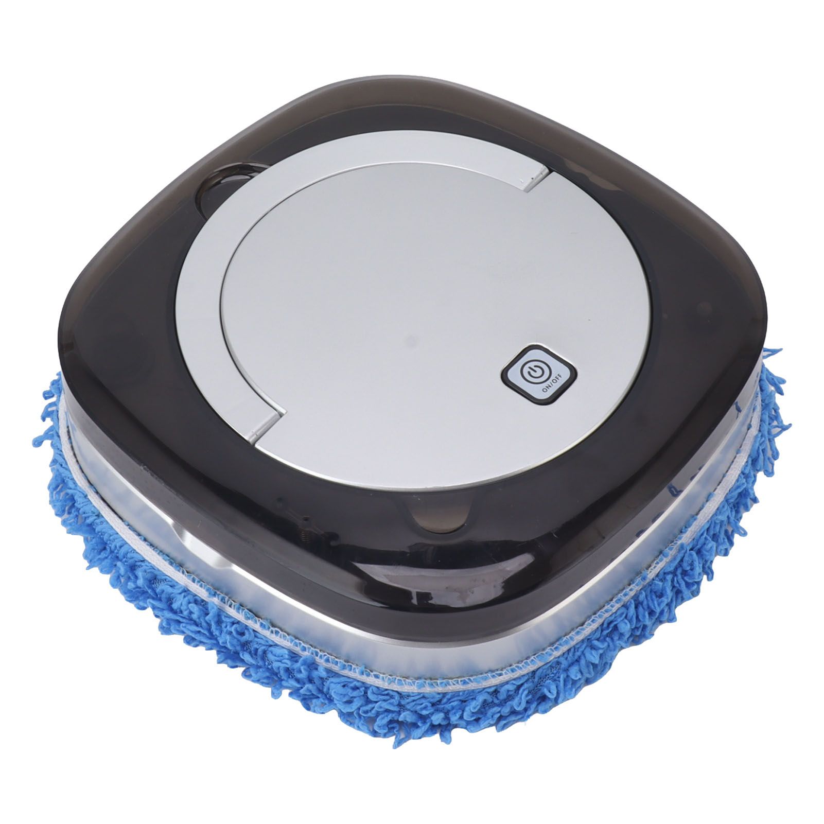 Automatic Floor Mopping Robot Mopping Robot with Water Tank Vacuum and Mop Cleaning Robot Silver - Image 6