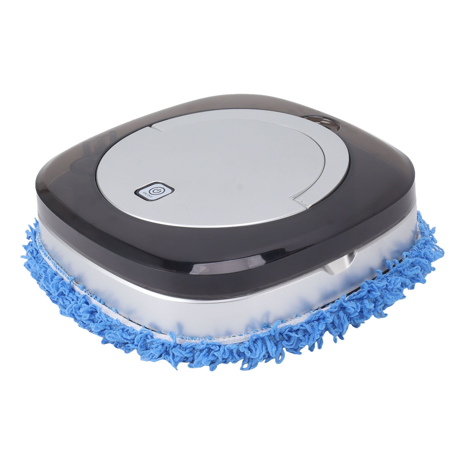 Automatic Floor Mopping Robot Mopping Robot with Water Tank Vacuum and Mop Cleaning Robot Silver - Image 7