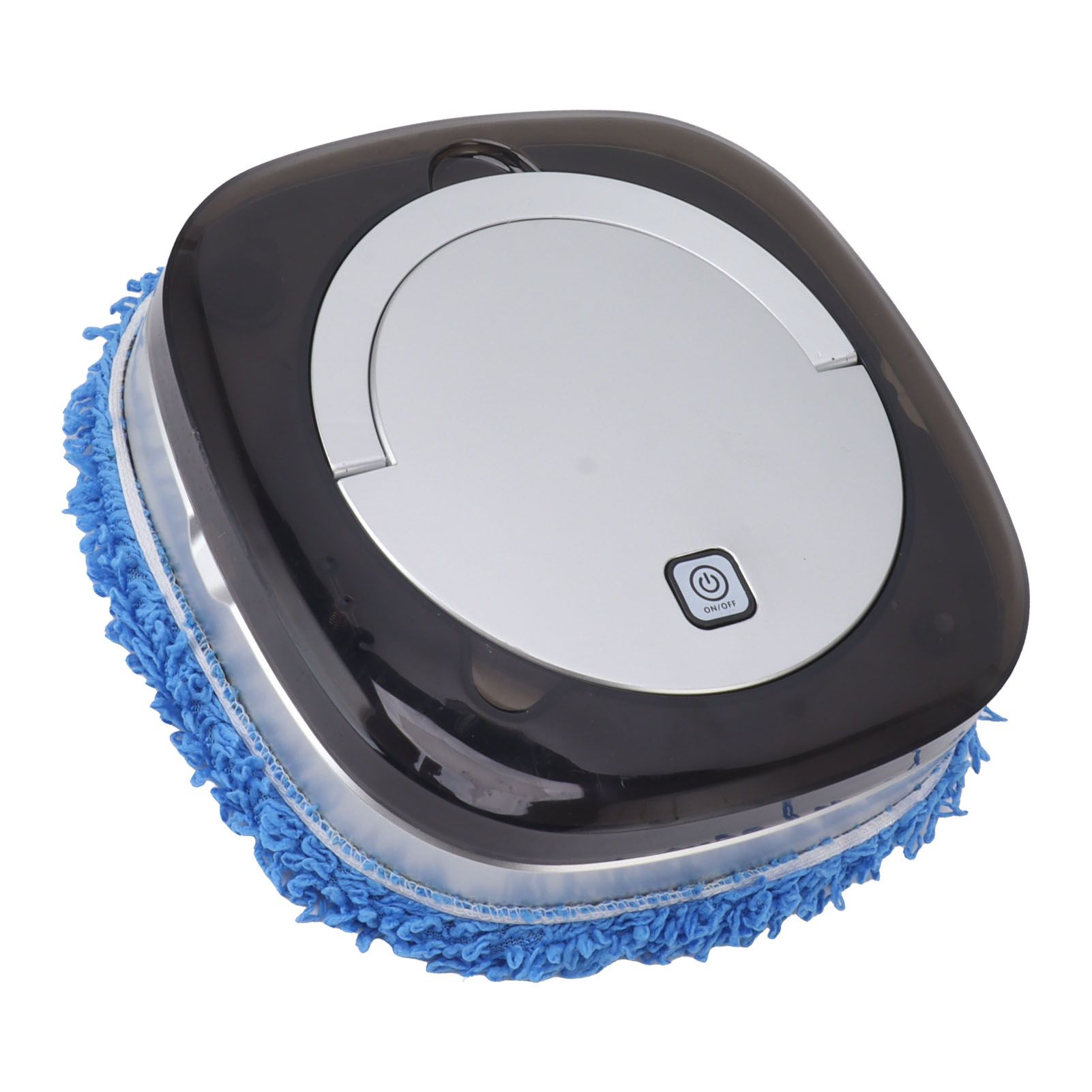 Automatic Floor Mopping Robot Mopping Robot with Water Tank Vacuum and Mop Cleaning Robot Silver - Image 8