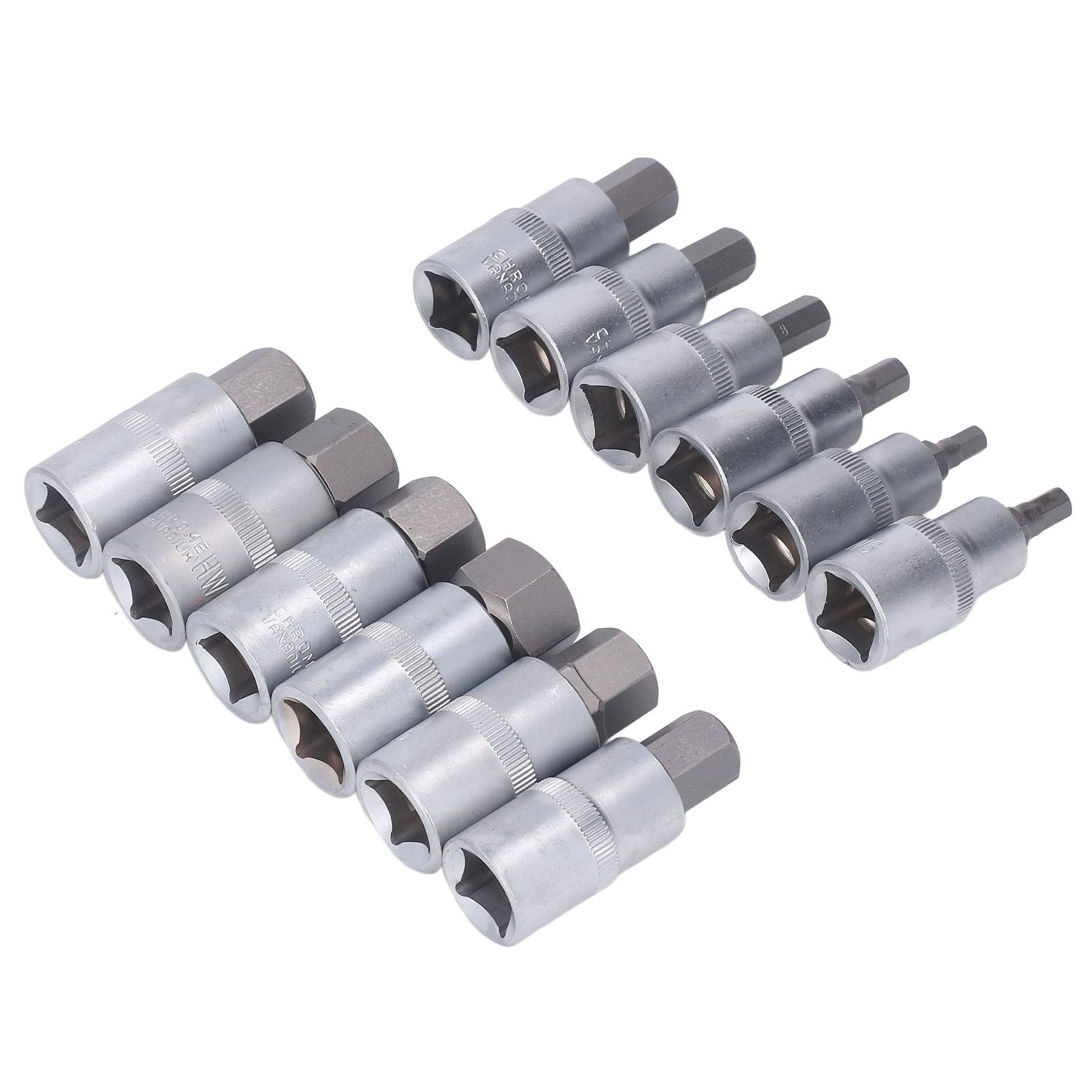 12PCS Drive Socket Set Steel High Hardness Wear Resistant 1/2in Drive Master Impact Socket Set for Auto Repair - Image 2