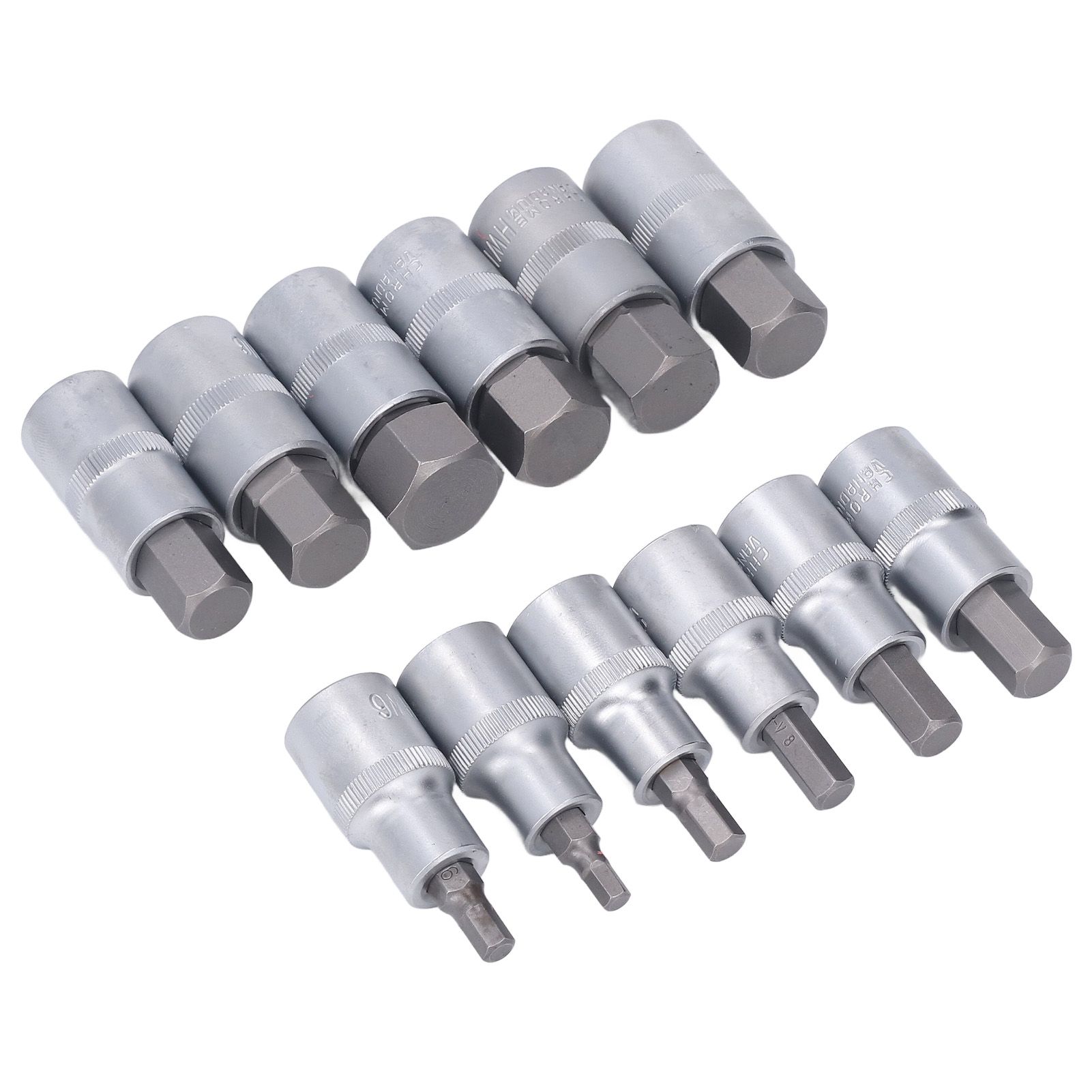 12PCS Drive Socket Set Steel High Hardness Wear Resistant 1/2in Drive Master Impact Socket Set for Auto Repair - Image 3