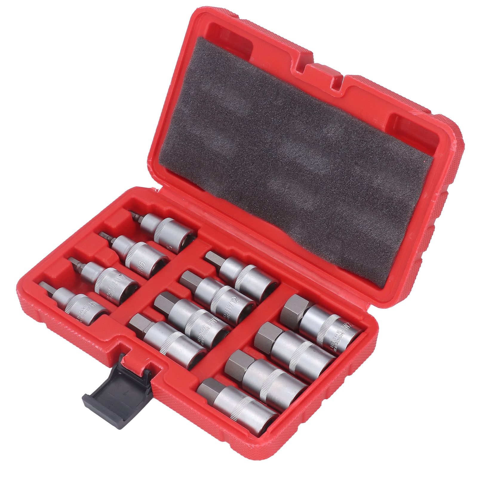12PCS Drive Socket Set Steel High Hardness Wear Resistant 1/2in Drive Master Impact Socket Set for Auto Repair - Image 4