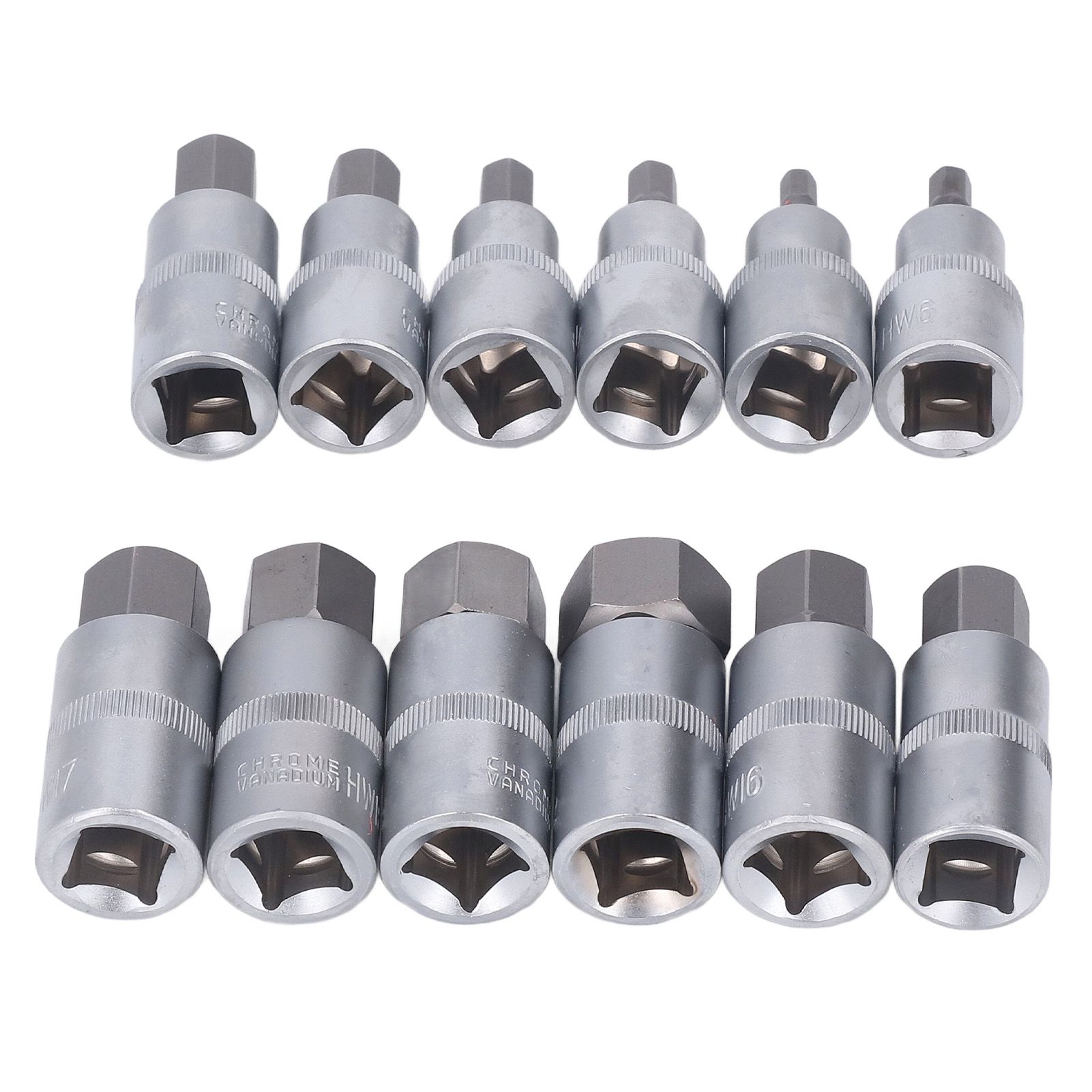 12PCS Drive Socket Set Steel High Hardness Wear Resistant 1/2in Drive Master Impact Socket Set for Auto Repair - Image 7