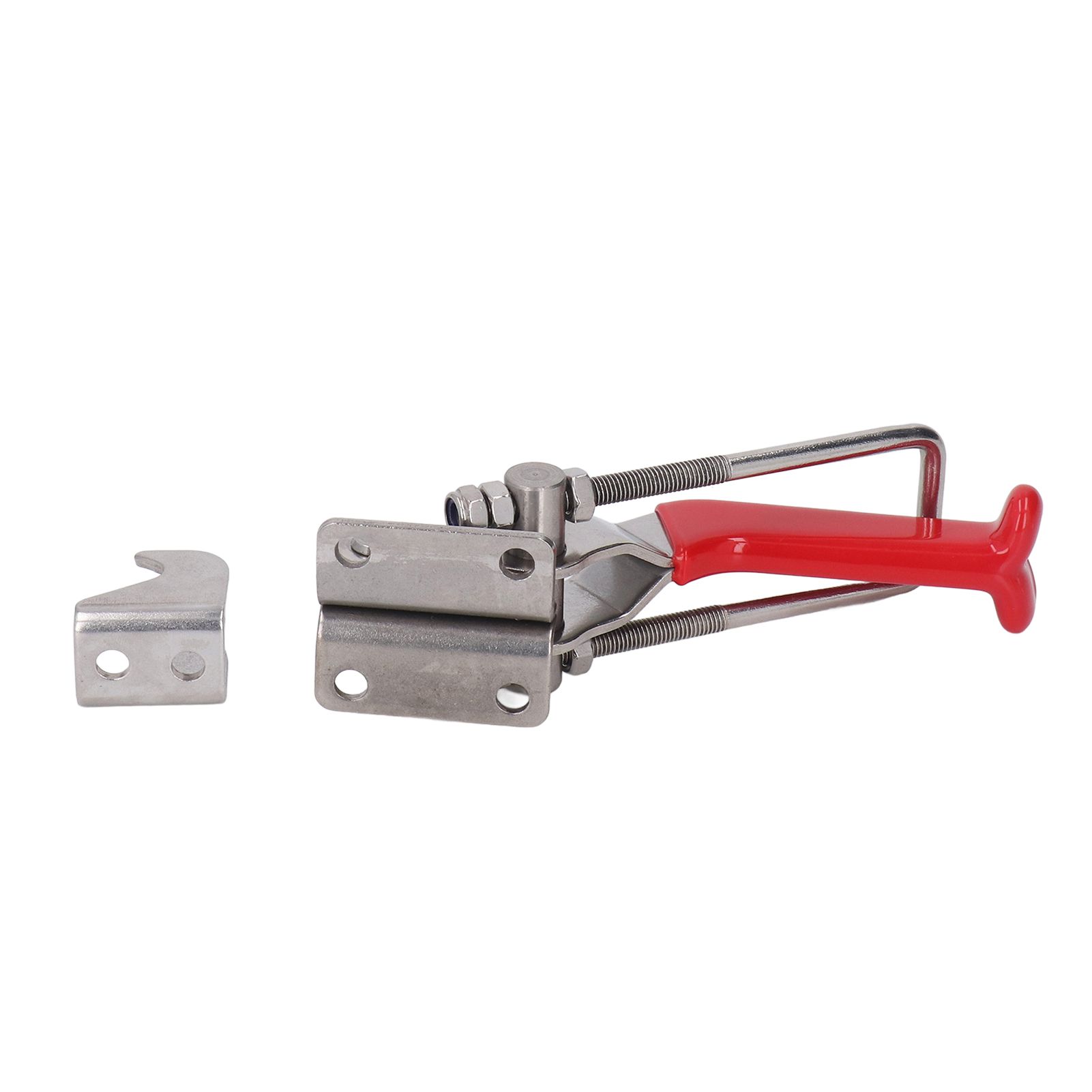 Toggle Clamp Stainless Steel Openness Adjustable Firm Fixing Buckle Latch 900kg Force - Image 1