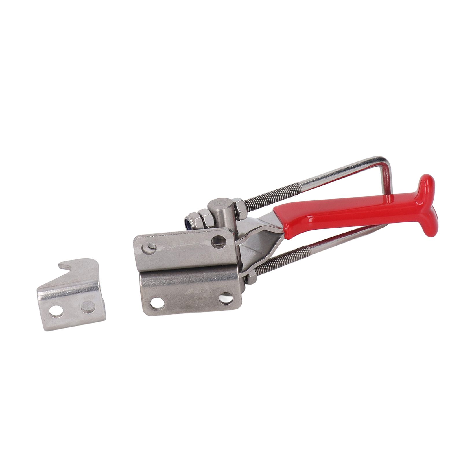 Toggle Clamp Stainless Steel Openness Adjustable Firm Fixing Buckle Latch 900kg Force - Image 2