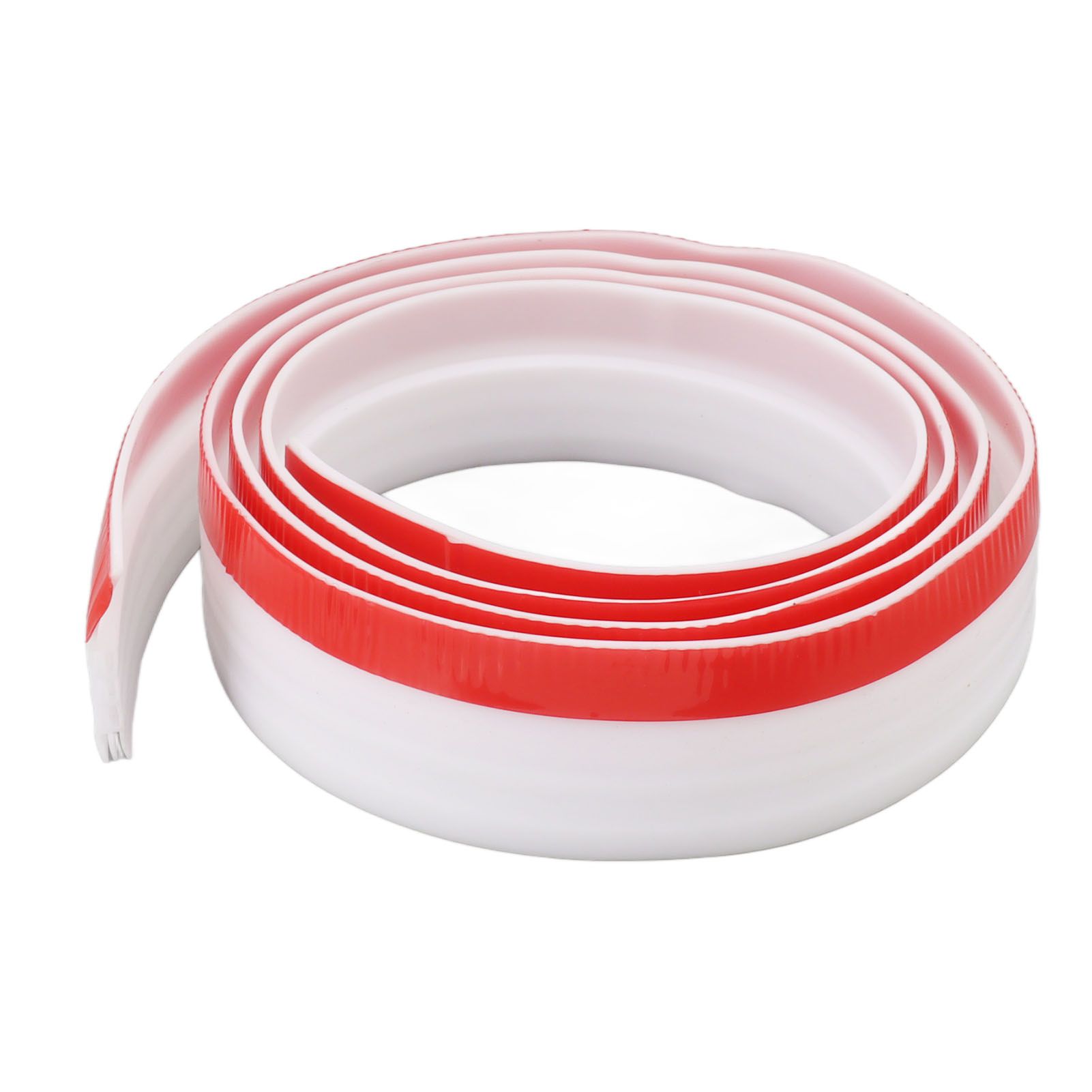 Under Door Draft Stopper TPE Thickening Self Adhesive Windproof Dustproof Noise Insulation Under Door Sweep Seal 6.6ft White - Image 1
