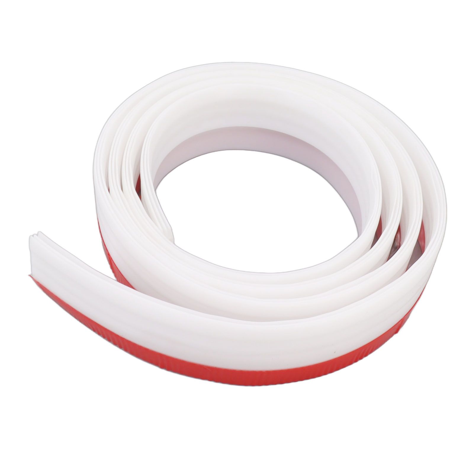 Under Door Draft Stopper TPE Thickening Self Adhesive Windproof Dustproof Noise Insulation Under Door Sweep Seal 6.6ft White - Image 2