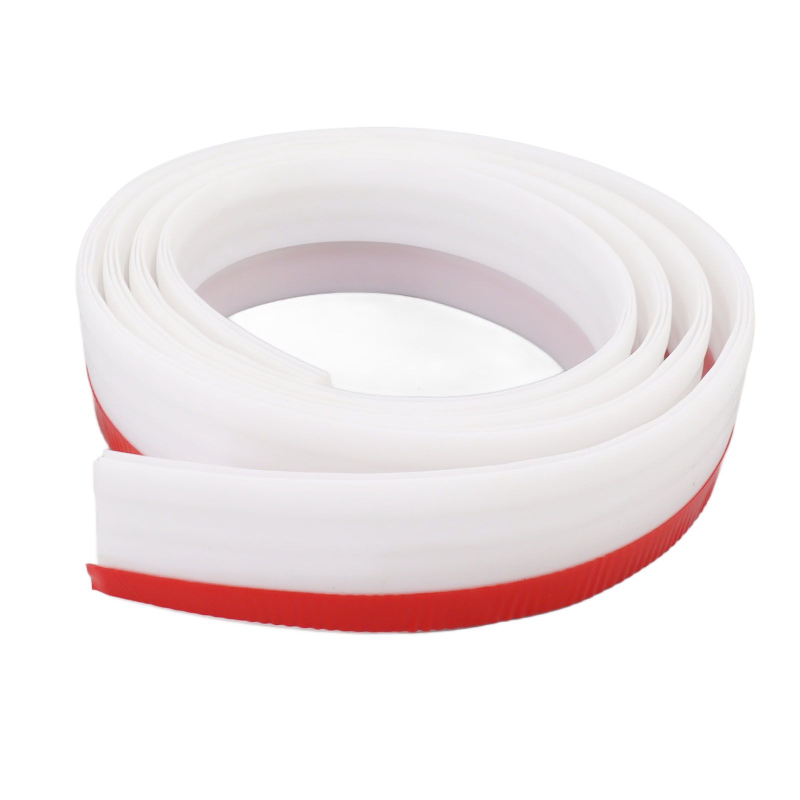 Under Door Draft Stopper TPE Thickening Self Adhesive Windproof Dustproof Noise Insulation Under Door Sweep Seal 6.6ft White - Image 3
