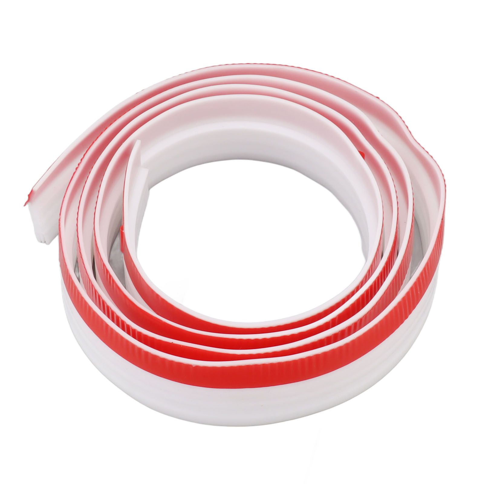 Under Door Draft Stopper TPE Thickening Self Adhesive Windproof Dustproof Noise Insulation Under Door Sweep Seal 6.6ft White - Image 7