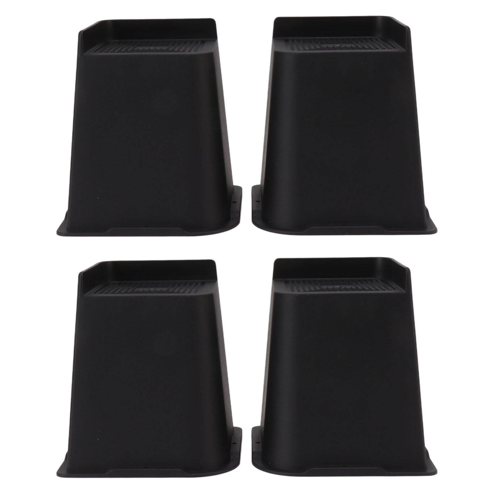4Pcs Furniture Riser 6in Heavy Duty Slip Proof ABS Bed Rise Lift Block for Chair Sofa - Image 6