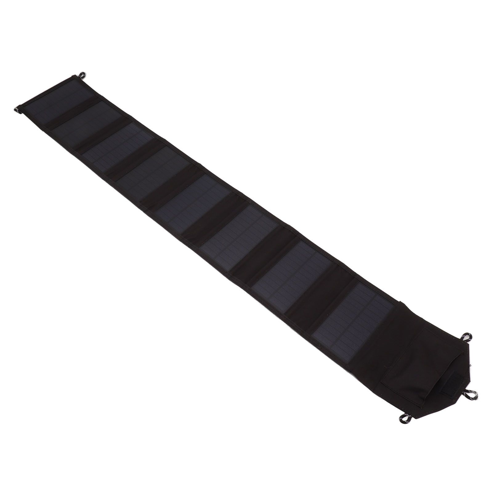 Solar Panel Folding Bag Dual USB Output Portable Foldable Solar Charger for Outdoor Camping Travel 20W 5V - Image 6