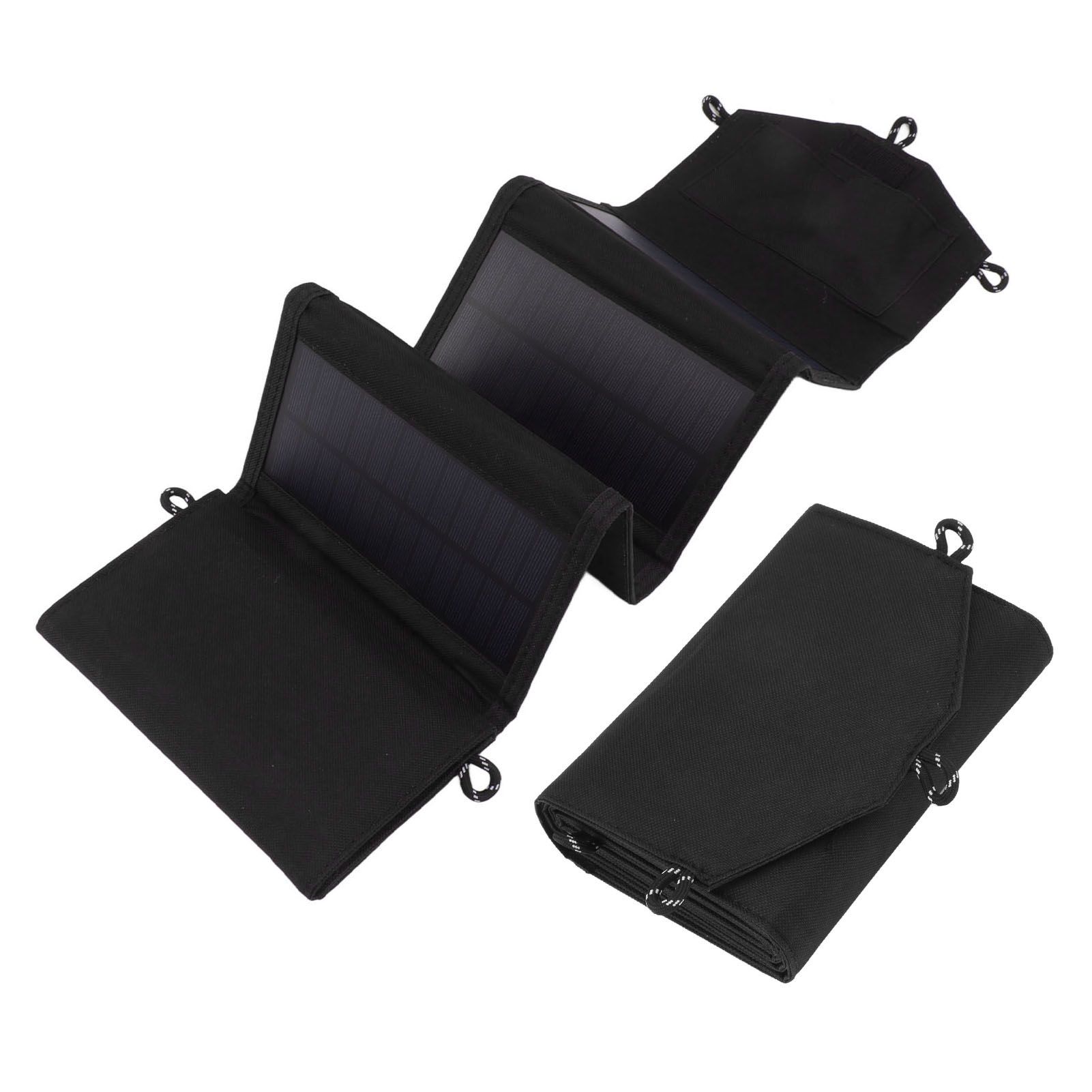 Solar Panel Folding Bag Dual USB Output Portable Foldable Solar Charger for Outdoor Camping Travel 20W 5V - Image 8