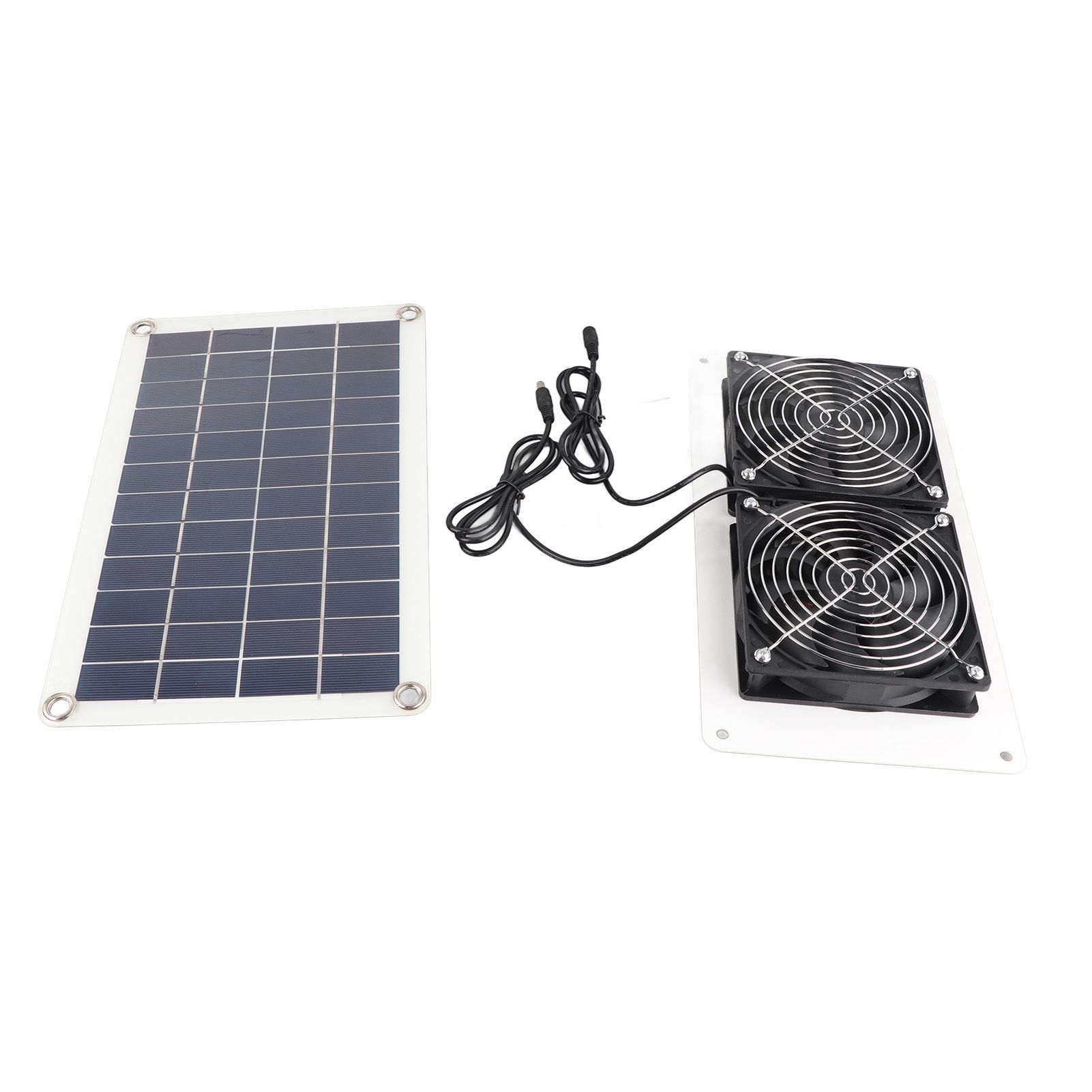 10W 18V Solar Powered Dual Fan Kit Waterproof Portable Solar Exhaust Fan for Chicken Coops Greenhouses Pet Houses - Image 5