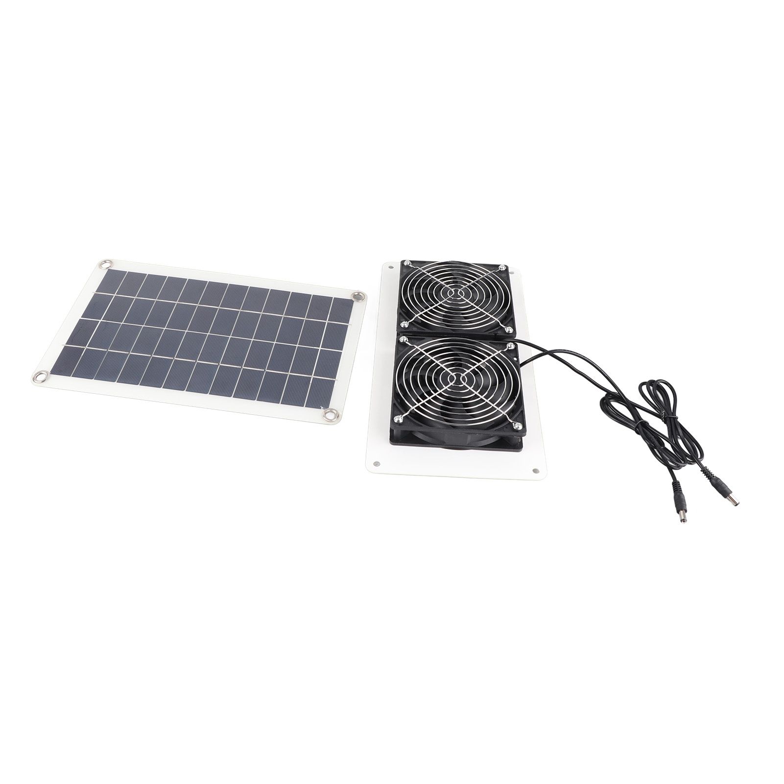 10W 18V Solar Powered Dual Fan Kit Waterproof Portable Solar Exhaust Fan for Chicken Coops Greenhouses Pet Houses - Image 6