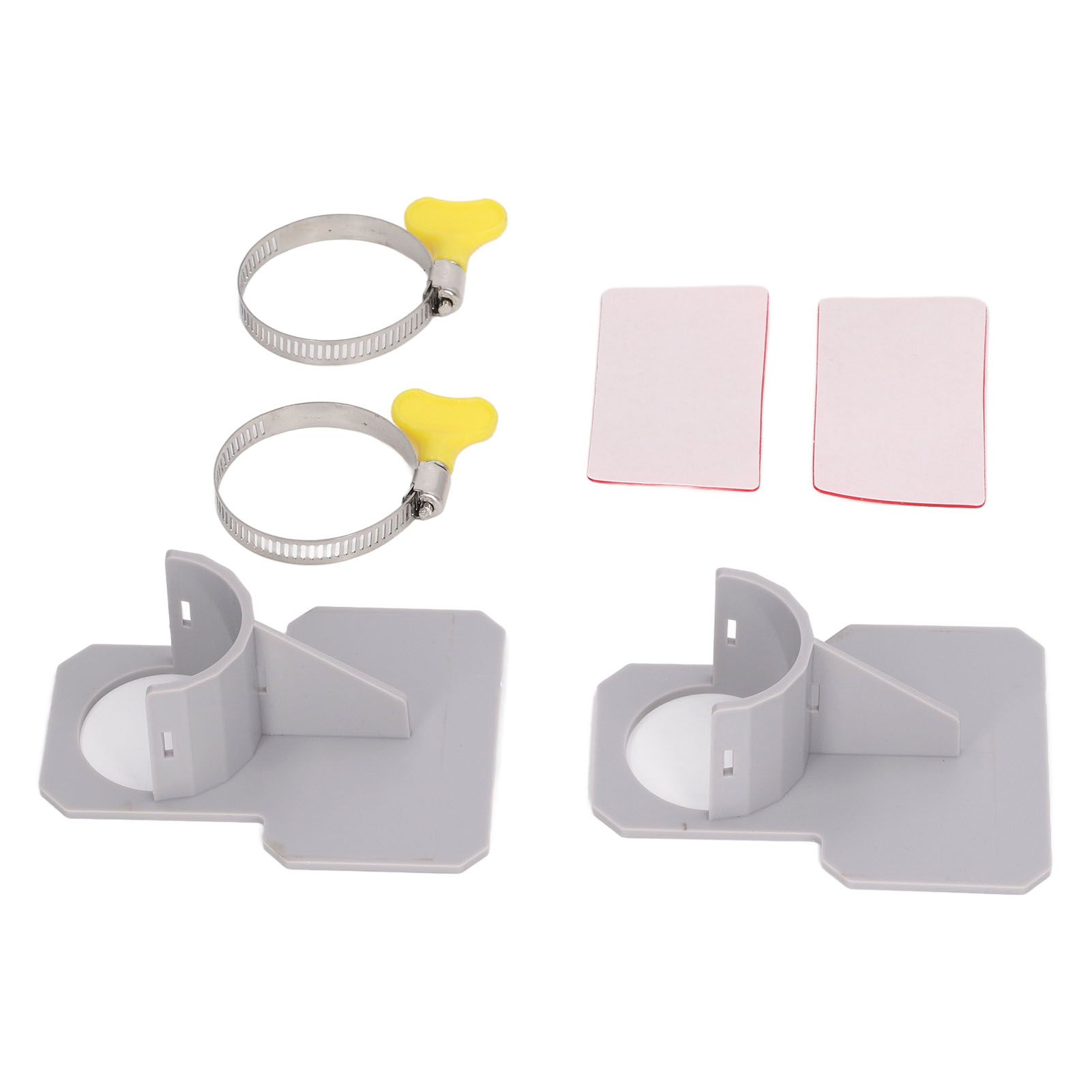 Swimming Pool Pipe Holders Above Ground Swimming Pool Hose Support Brackets with Tape Cable Tie for Preventing Pipes Sagging Accessory - Image 2