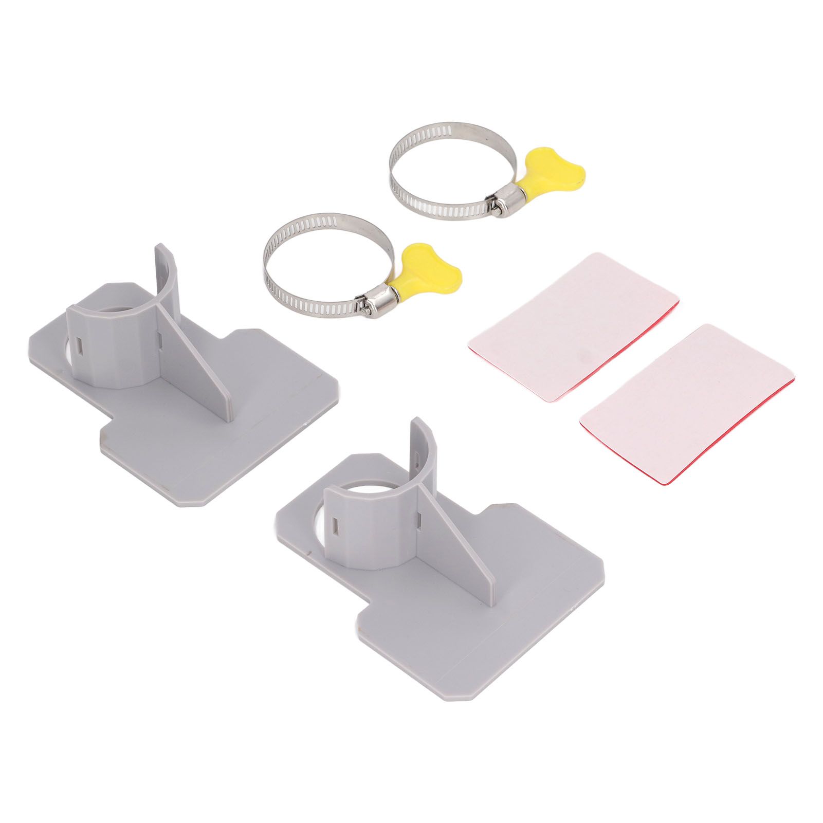 Swimming Pool Pipe Holders Above Ground Swimming Pool Hose Support Brackets with Tape Cable Tie for Preventing Pipes Sagging Accessory - Image 3
