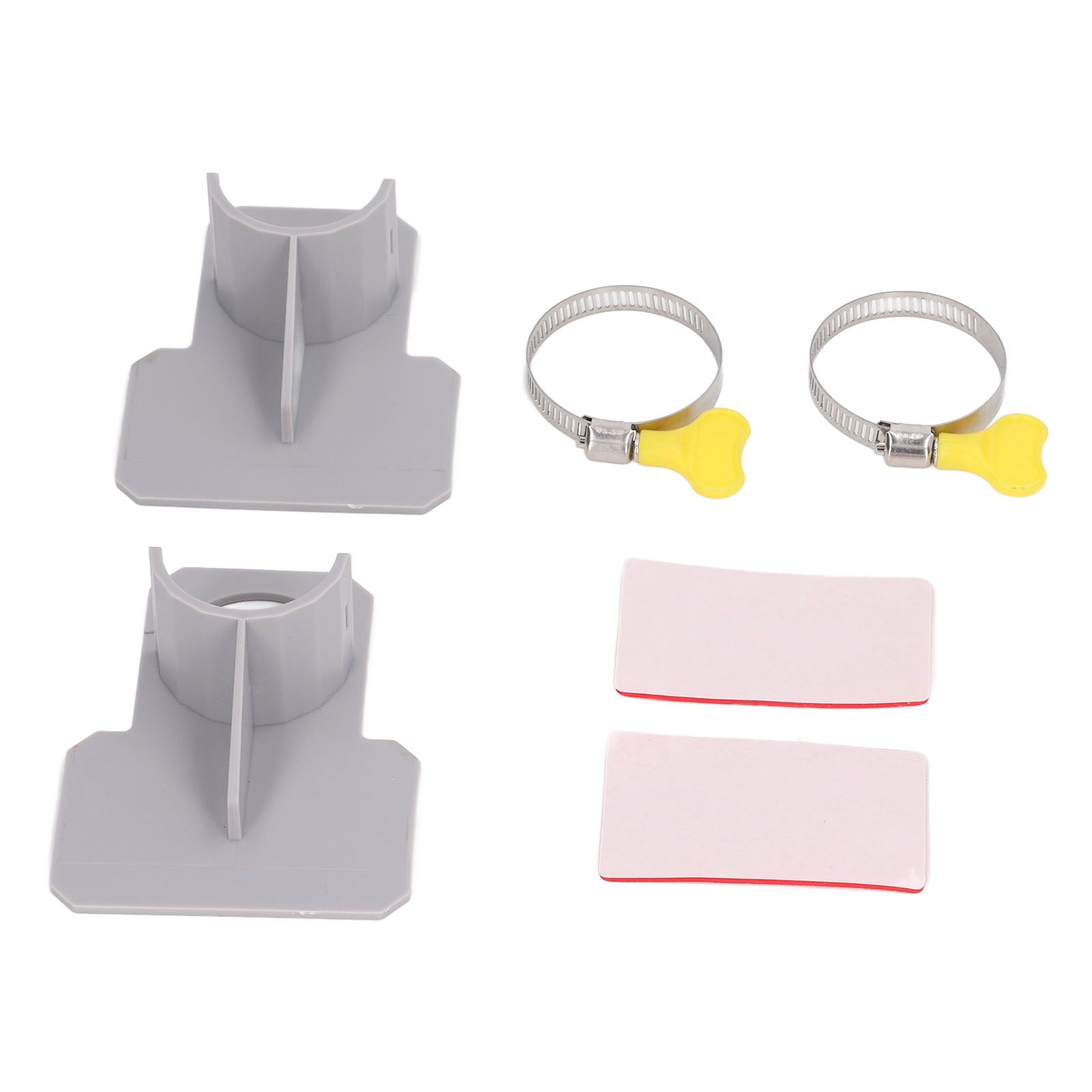 Swimming Pool Pipe Holders Above Ground Swimming Pool Hose Support Brackets with Tape Cable Tie for Preventing Pipes Sagging Accessory - Image 4