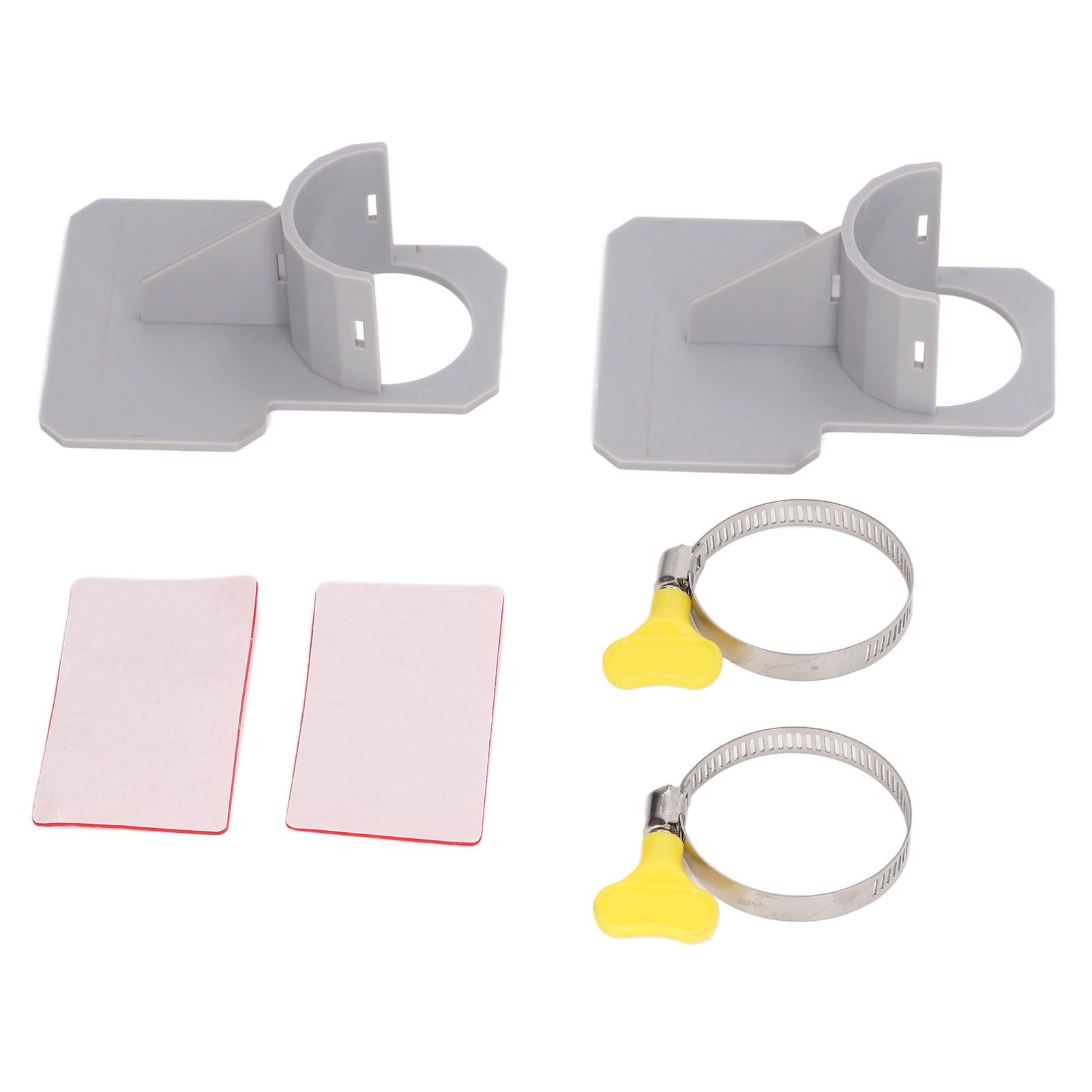 Swimming Pool Pipe Holders Above Ground Swimming Pool Hose Support Brackets with Tape Cable Tie for Preventing Pipes Sagging Accessory - Image 6