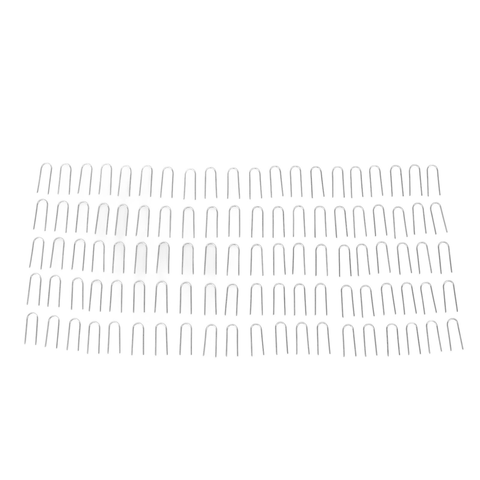 100PCS High Temperature Nichrome Jump Ring Mini U Hanger Hooks for Ceramic Ornament Jewelry Necklace Making - Image 3