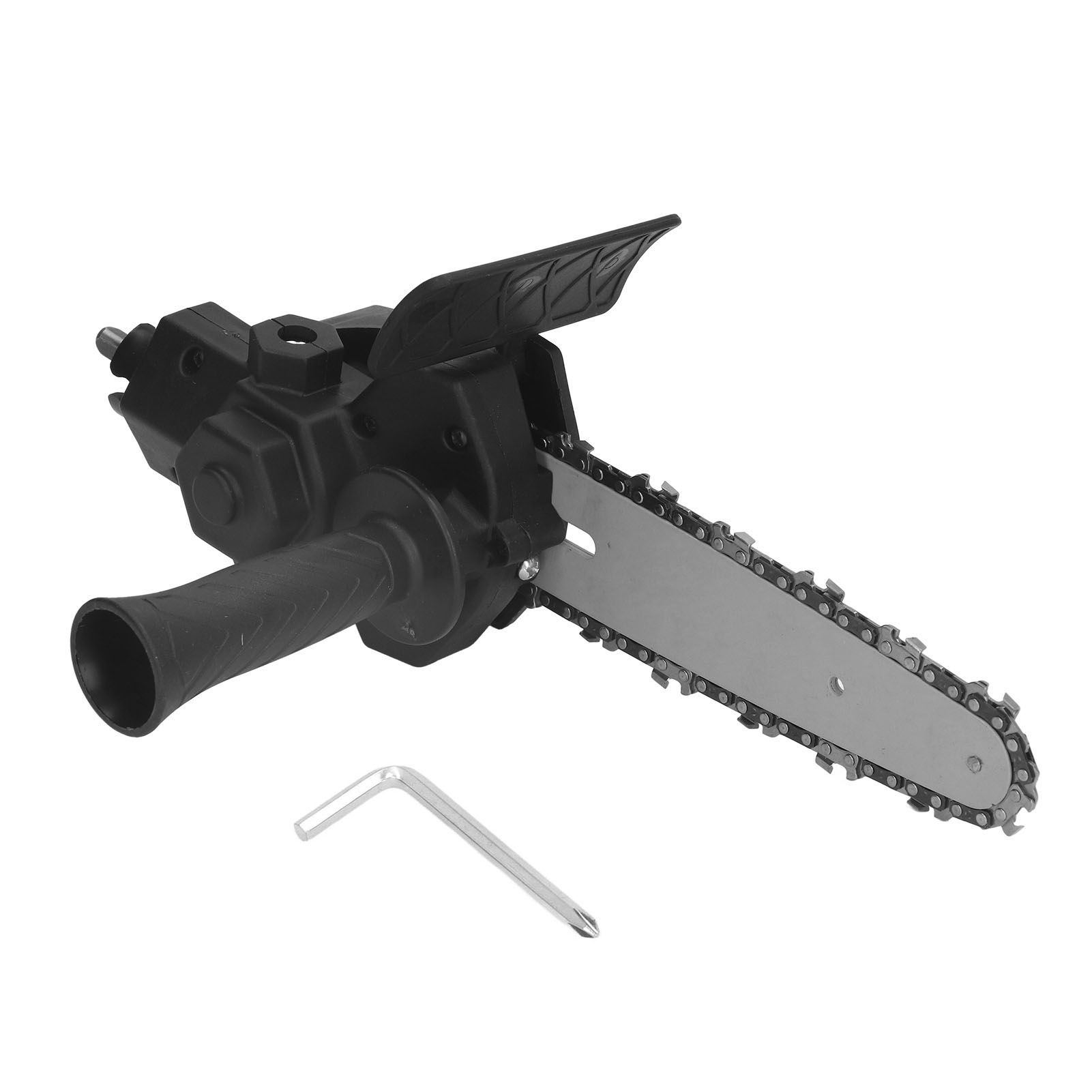 Saw Conversion Head Adapter Stainless Steel Plastic Handle Easy Assembly Electric Drill to Saw Adapter for DIY For 6in Electric Drill - Image 1